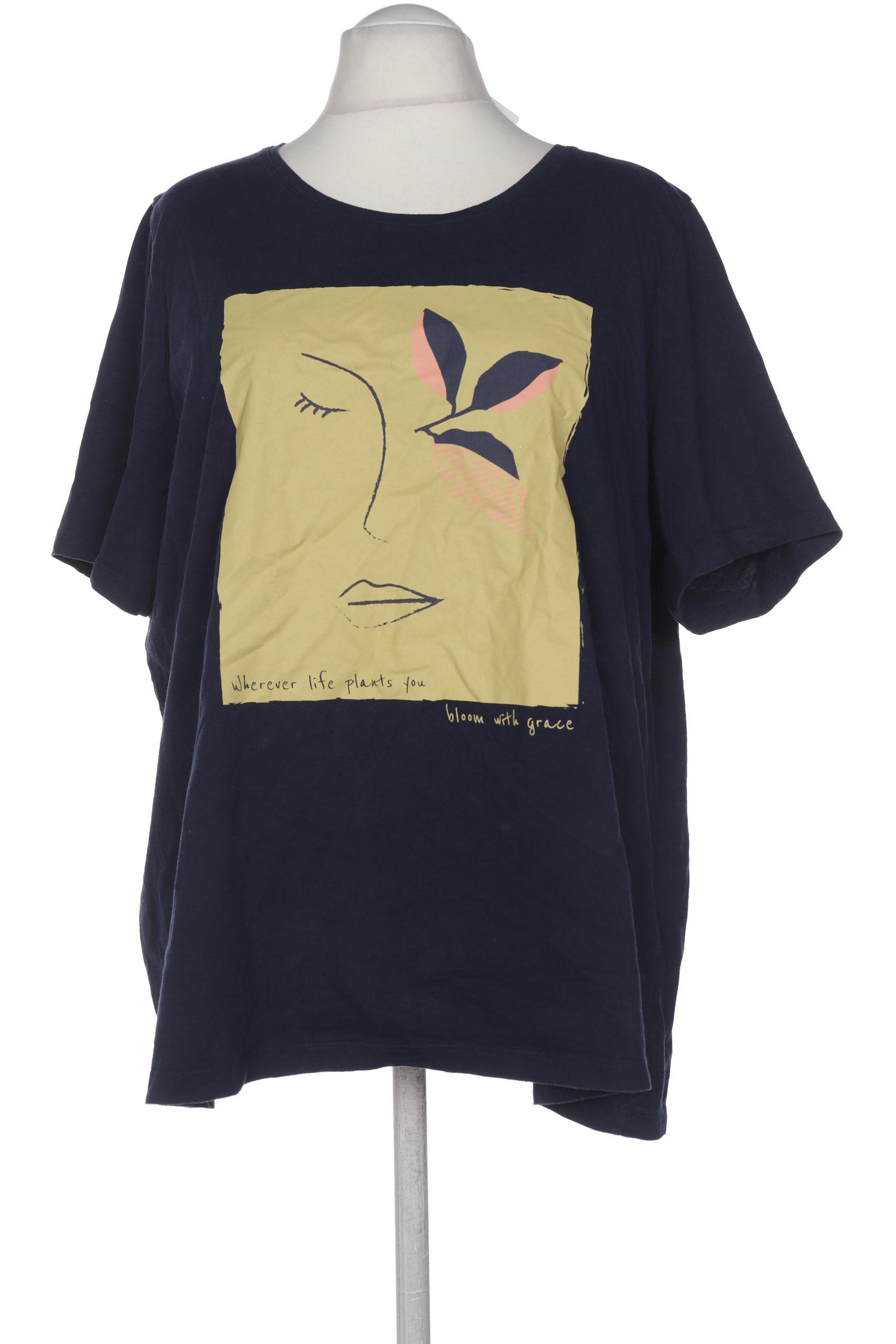 

Pure by Ulla Popken Damen T-Shirt, marineblau