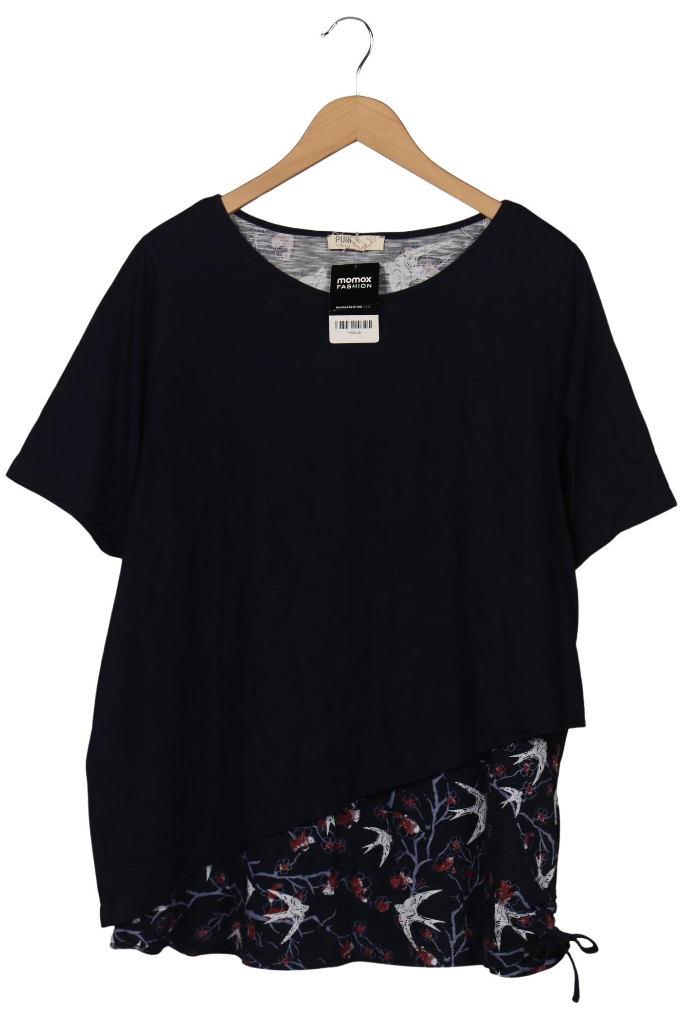 

Pure by Ulla Popken Damen T-Shirt, marineblau, Gr. 50
