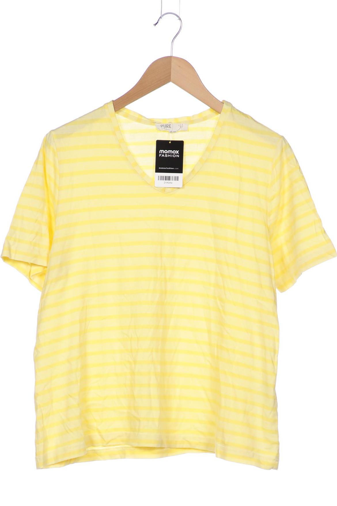 

Pure by Ulla Popken Damen T-Shirt, gelb, Gr. 42