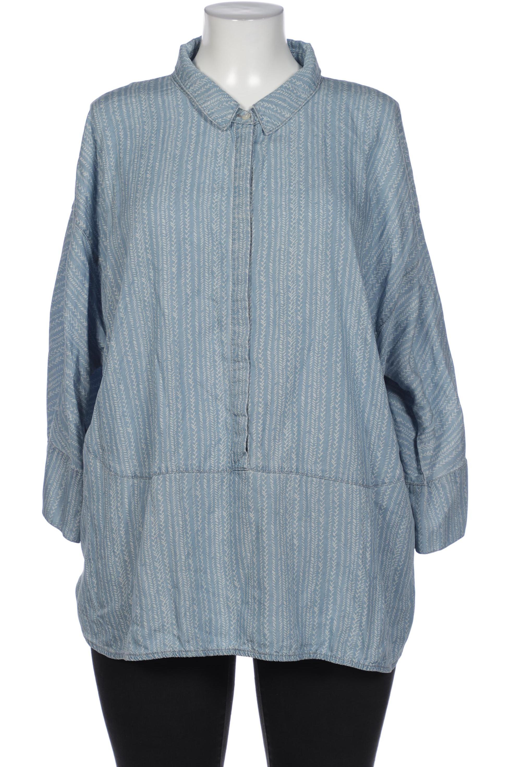 

Pure by Ulla Popken Damen Bluse, hellblau