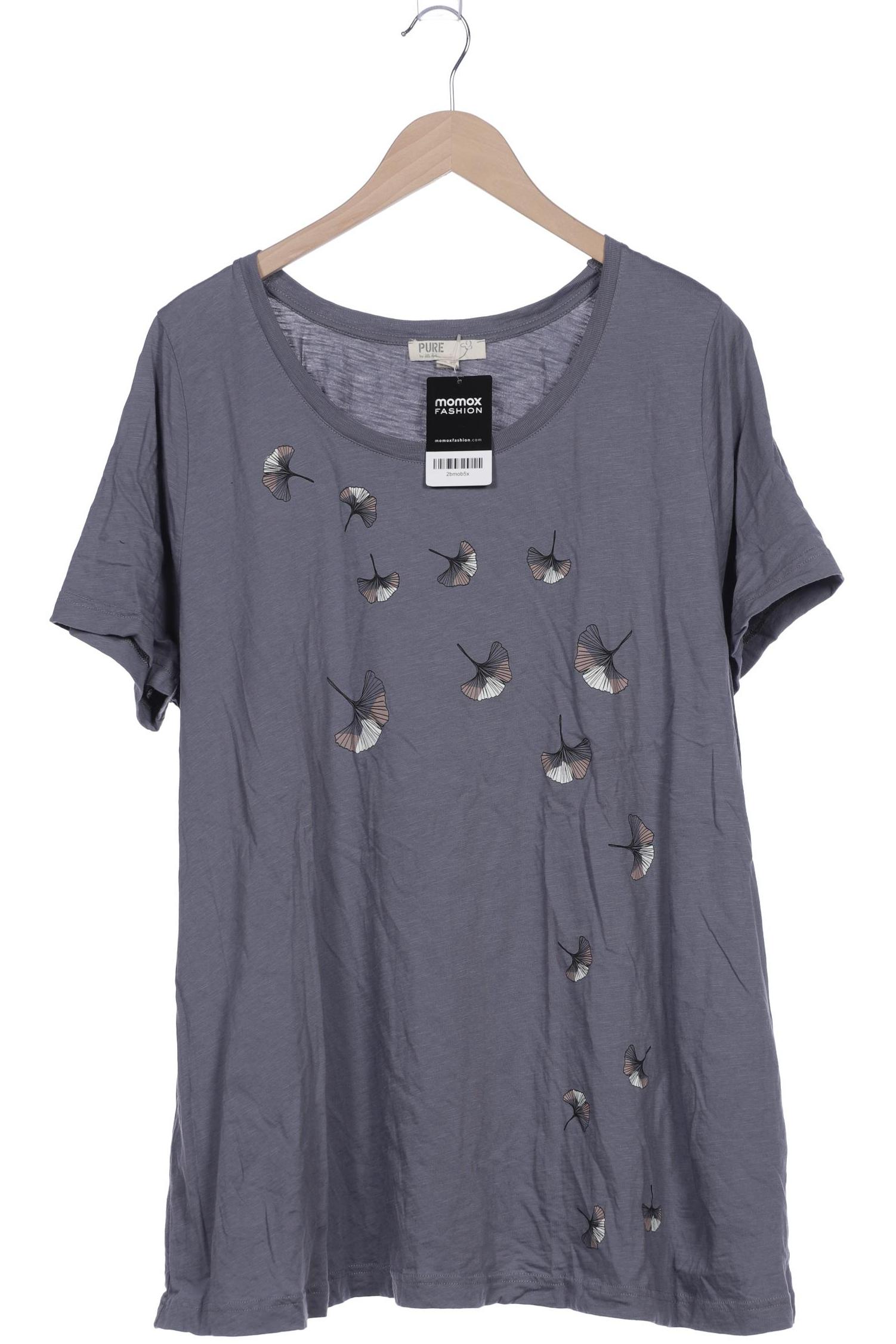 

Pure by Ulla Popken Damen T-Shirt, blau, Gr. 50