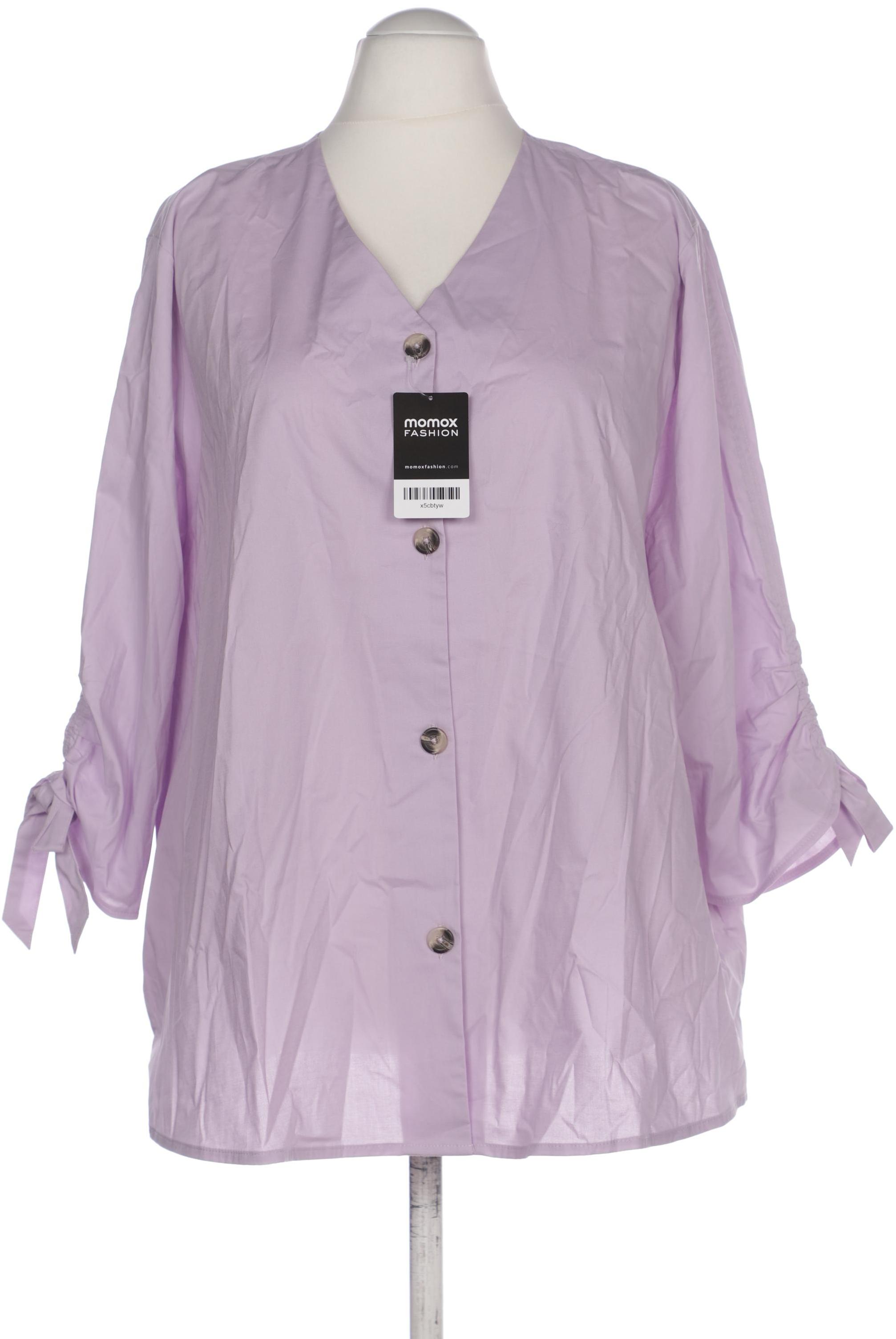 

Pure by Ulla Popken Damen Bluse, flieder, Gr. 54