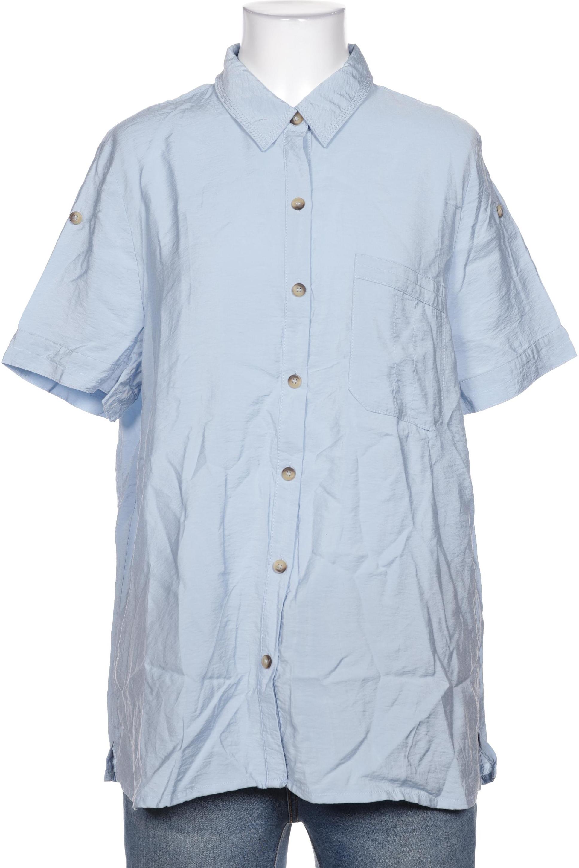 

Pure by Ulla Popken Damen Bluse, hellblau, Gr. 42