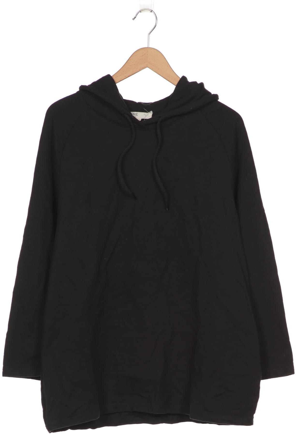 

Pure by Ulla Popken Damen Kapuzenpullover, schwarz