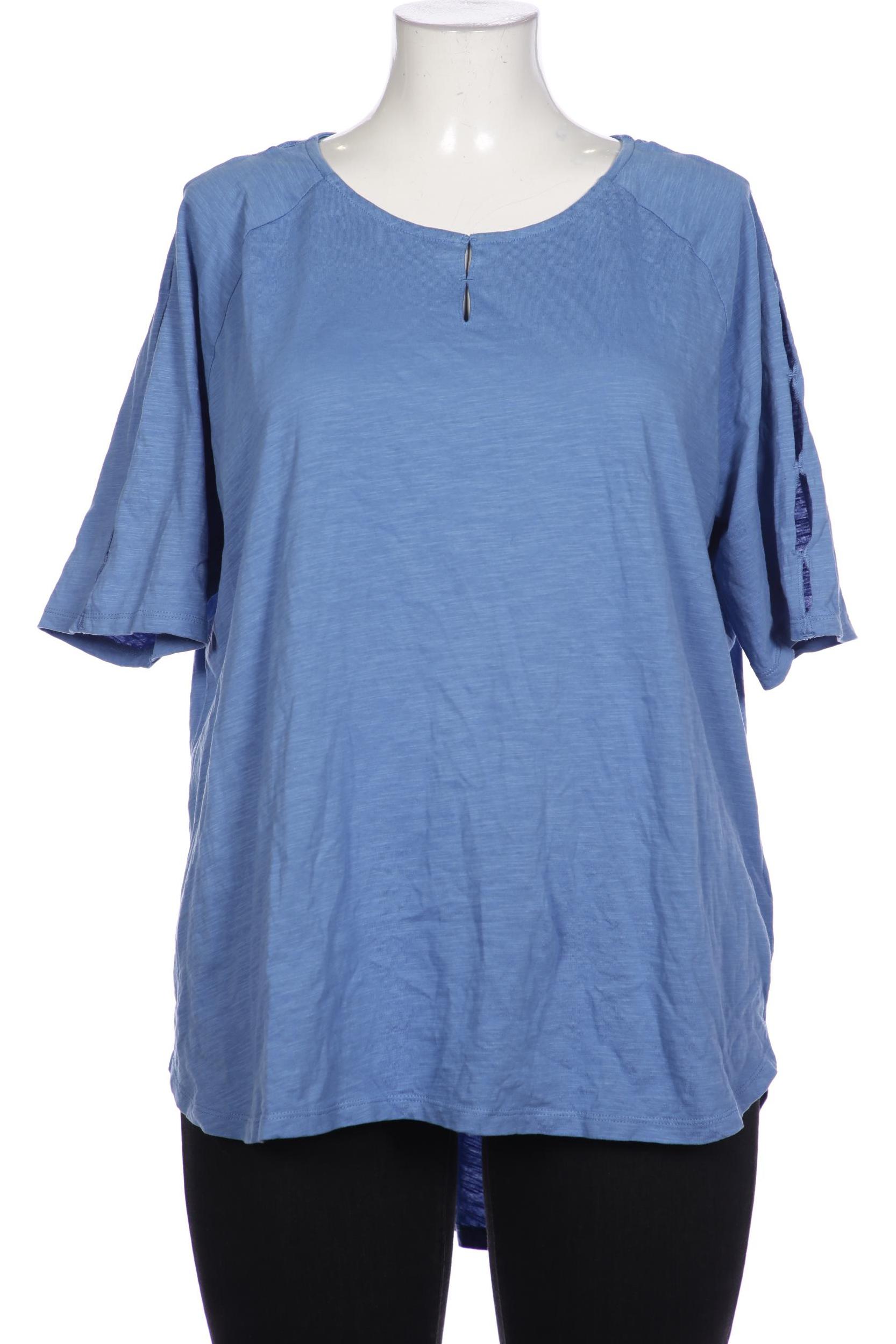 

Pure by Ulla Popken Damen T-Shirt, blau, Gr. 46