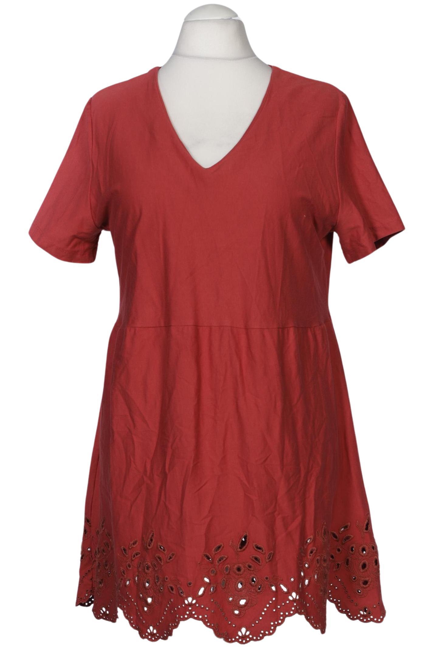 

Pure by Ulla Popken Damen Kleid, rot, Gr. 46