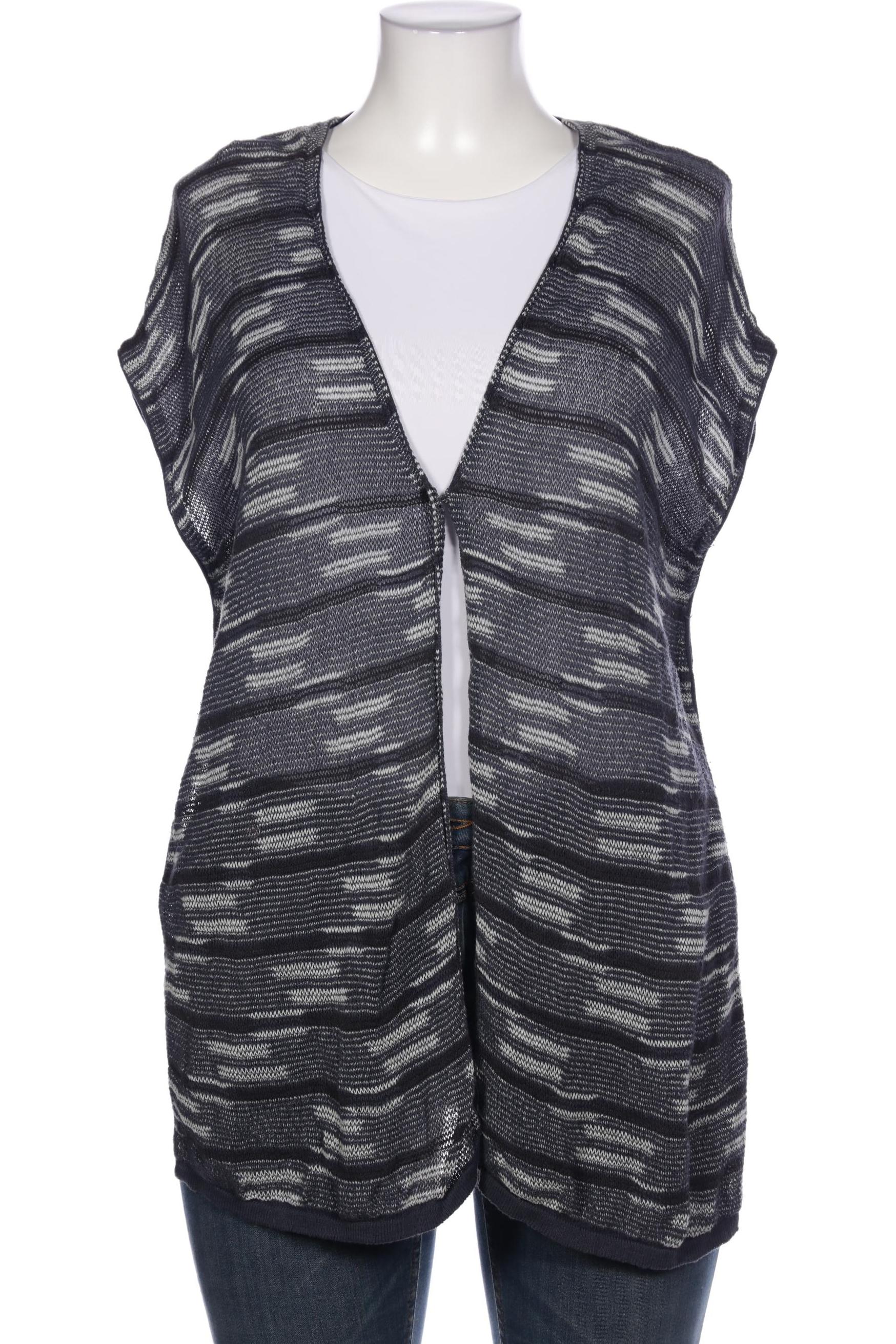 

Pure by Ulla Popken Damen Strickjacke, marineblau