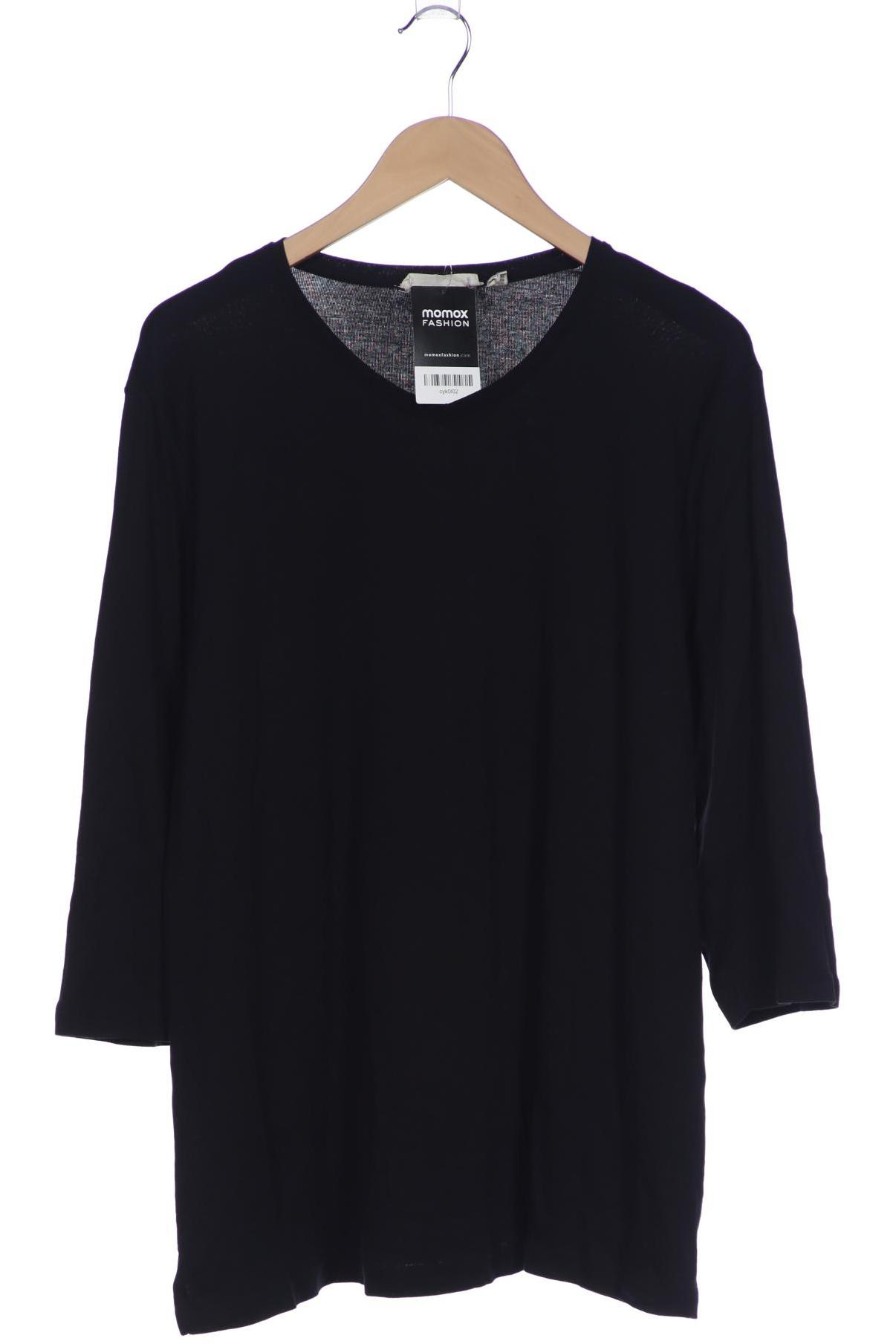

Pure by Ulla Popken Damen Langarmshirt, schwarz, Gr. 46
