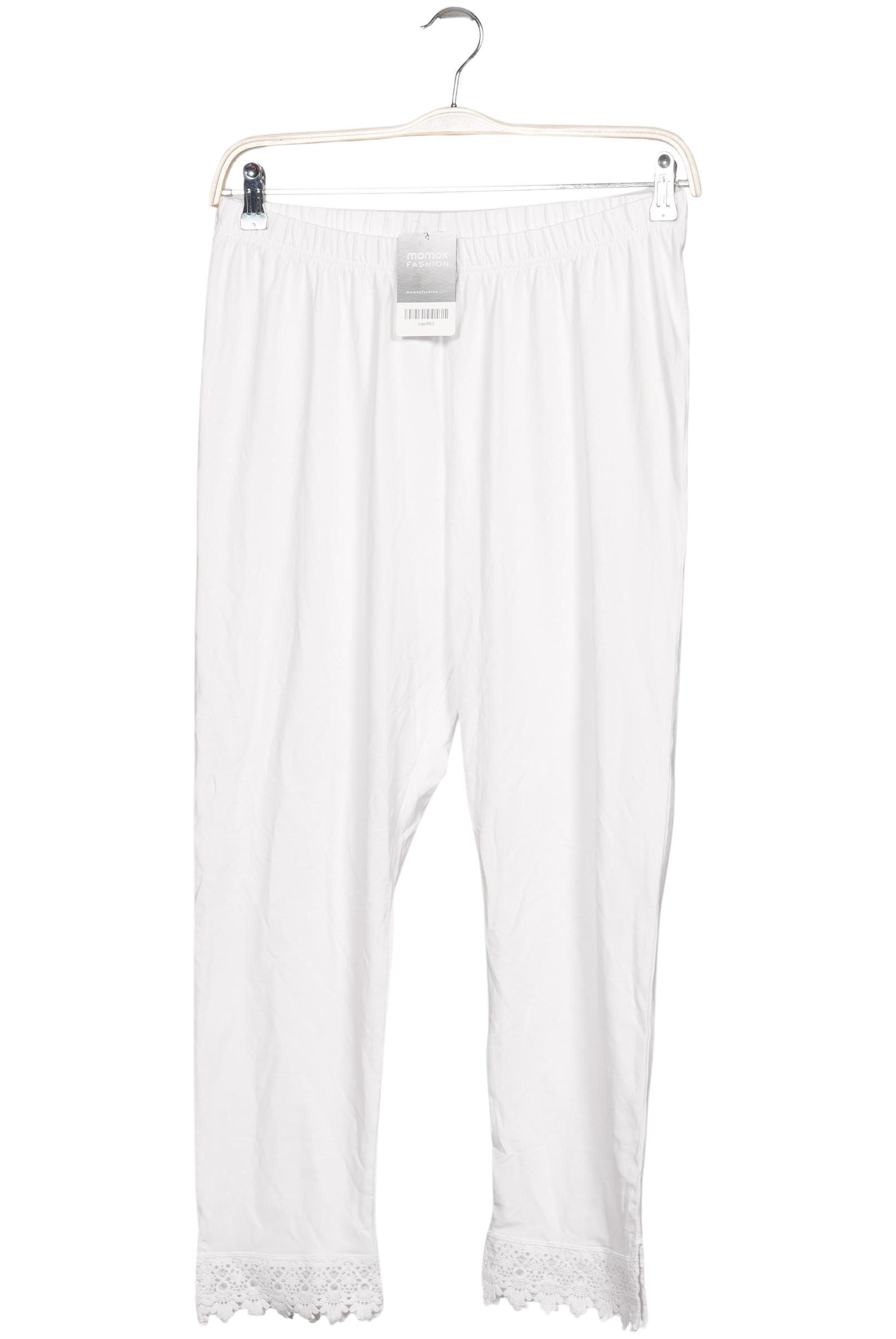 

Pure by Ulla Popken Damen Stoffhose, weiß, Gr. 46