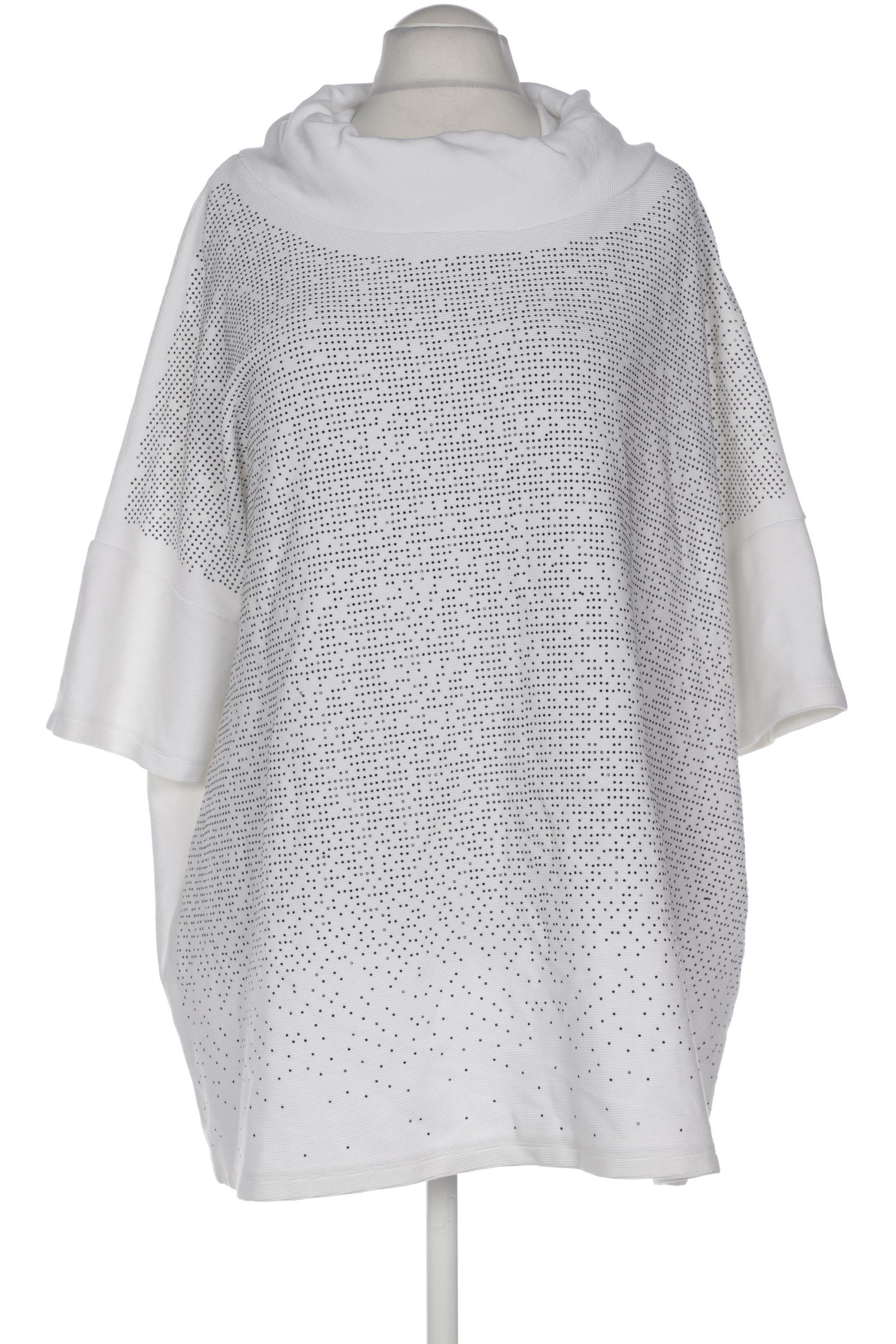 

Pure by Ulla Popken Damen Pullover, weiß, Gr. 54