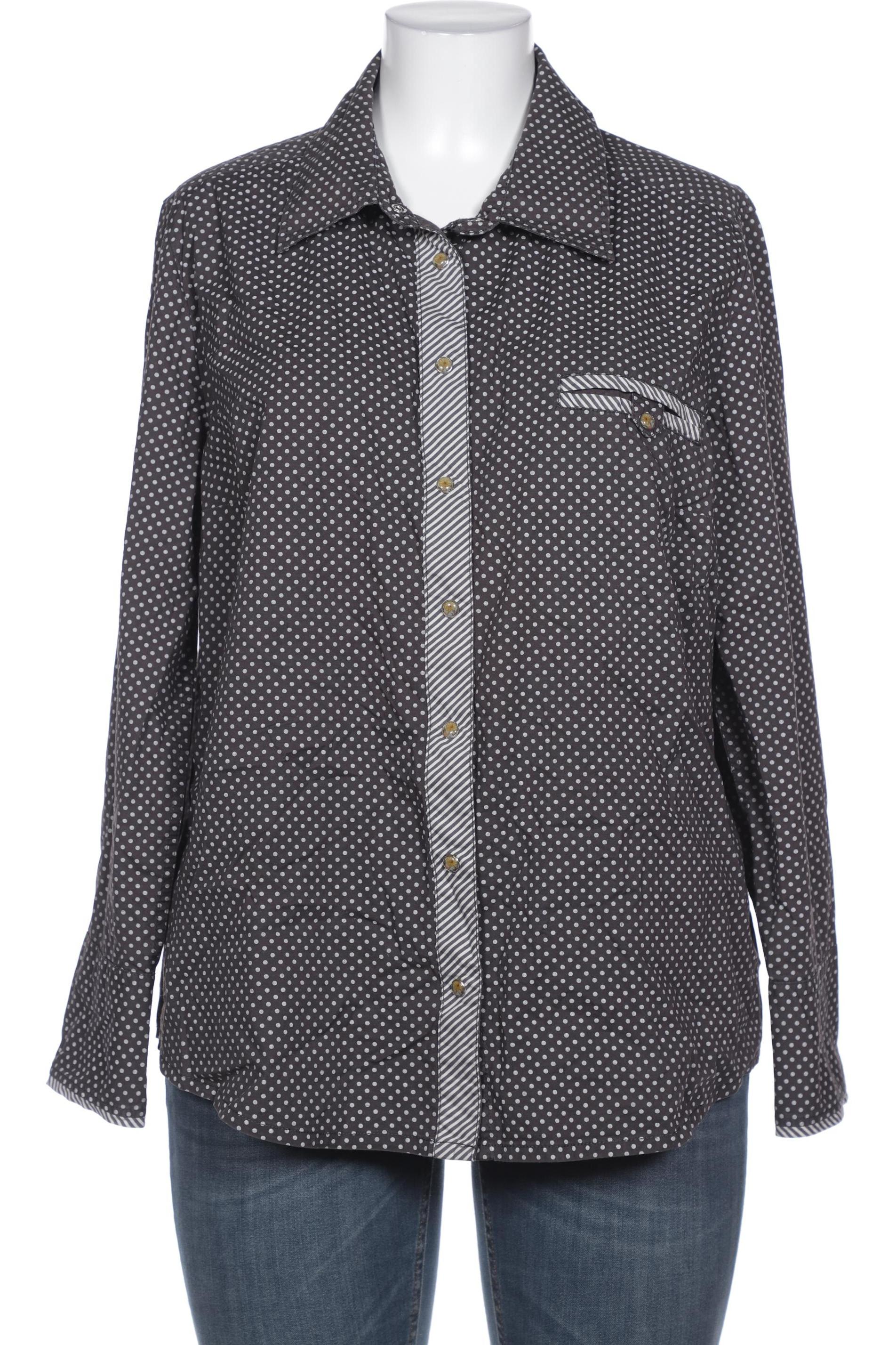 

Pure by Ulla Popken Damen Bluse, grau