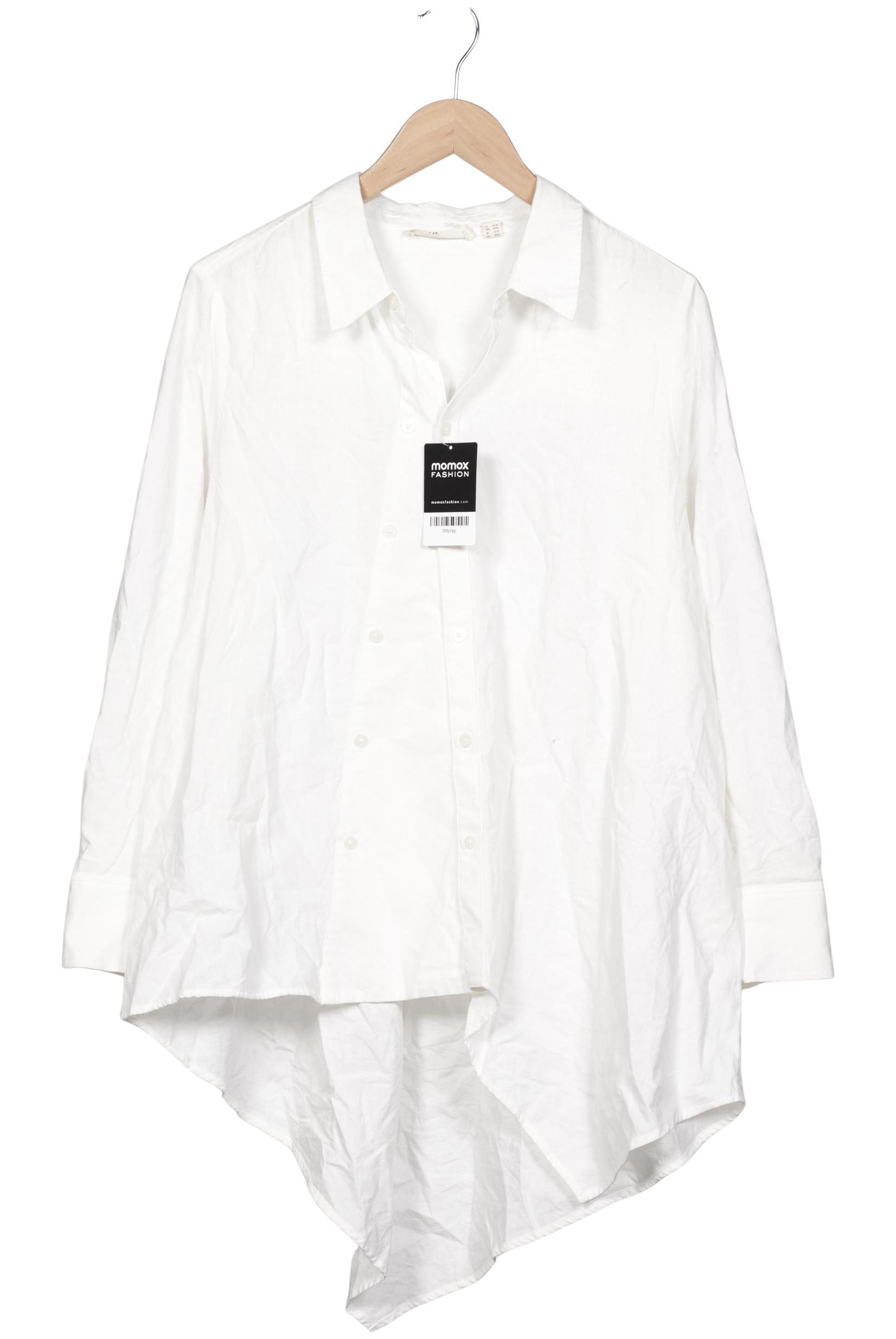 

Pure by Ulla Popken Damen Bluse, weiß, Gr. 42