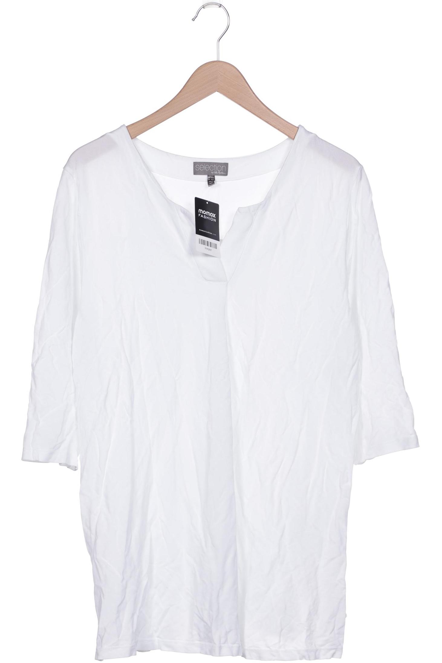 

Pure by Ulla Popken Damen Langarmshirt, weiß