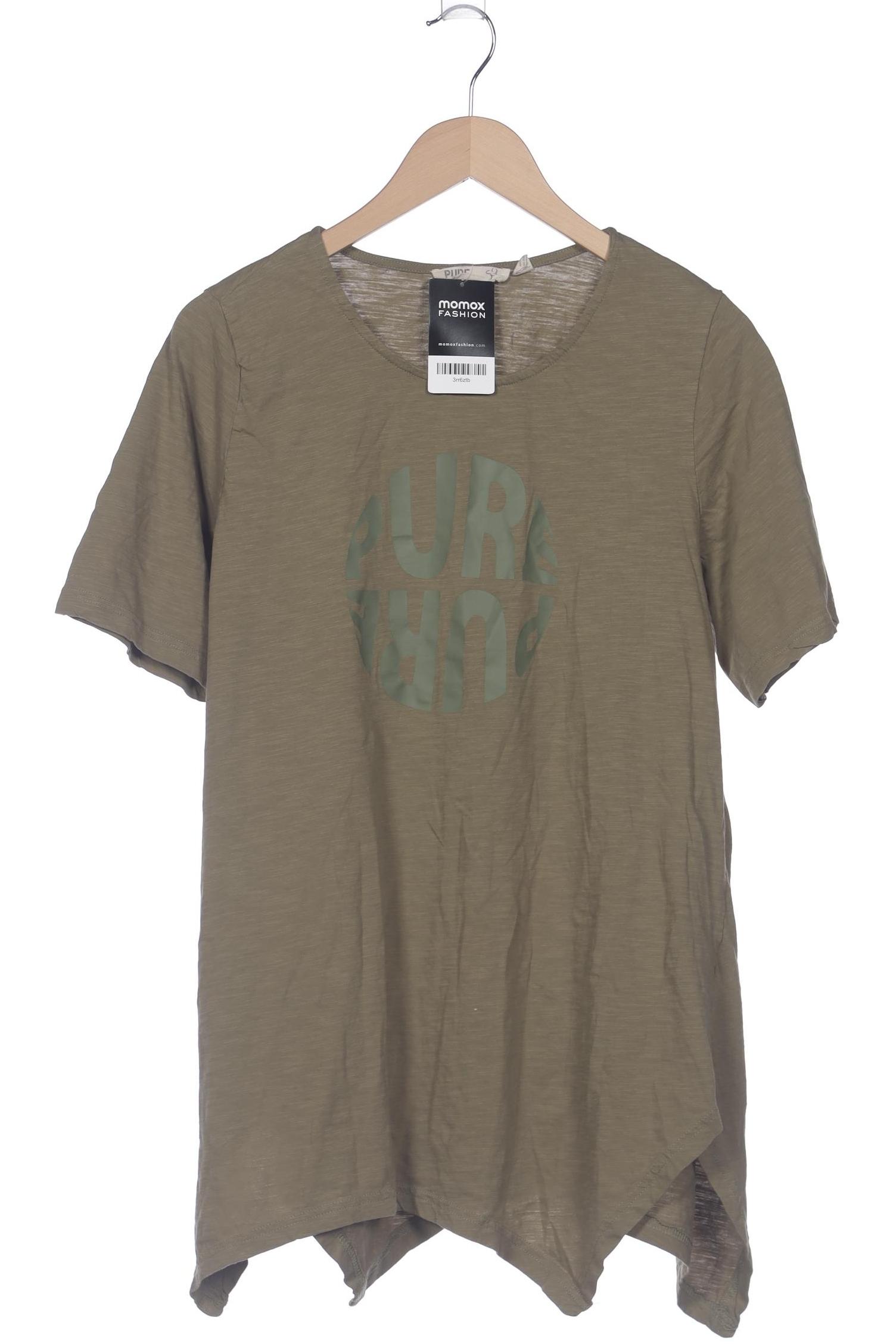

Pure by Ulla Popken Damen T-Shirt, grün, Gr. 46
