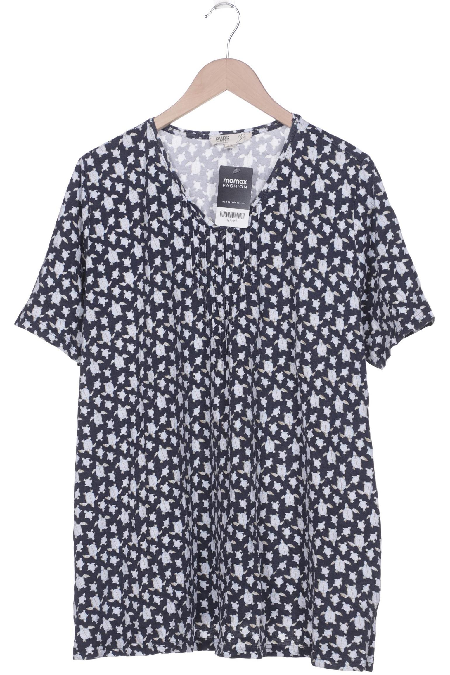 

Pure by Ulla Popken Damen T-Shirt, marineblau