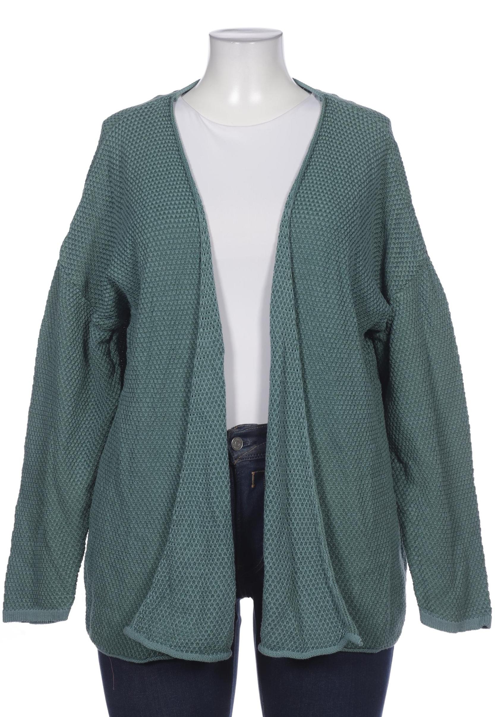 

Pure by Ulla Popken Damen Strickjacke, türkis, Gr. 46