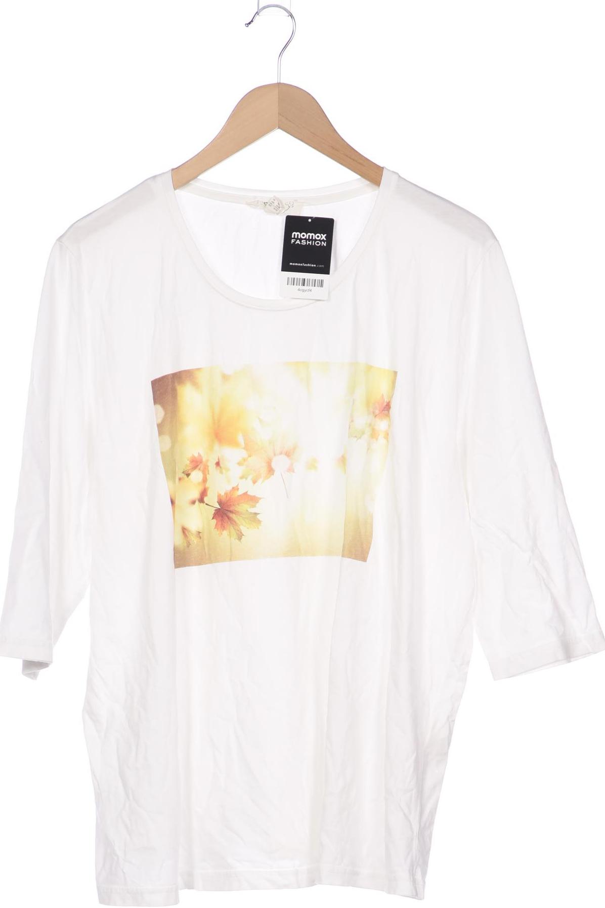 

Pure by Ulla Popken Damen T-Shirt, weiß, Gr. 50