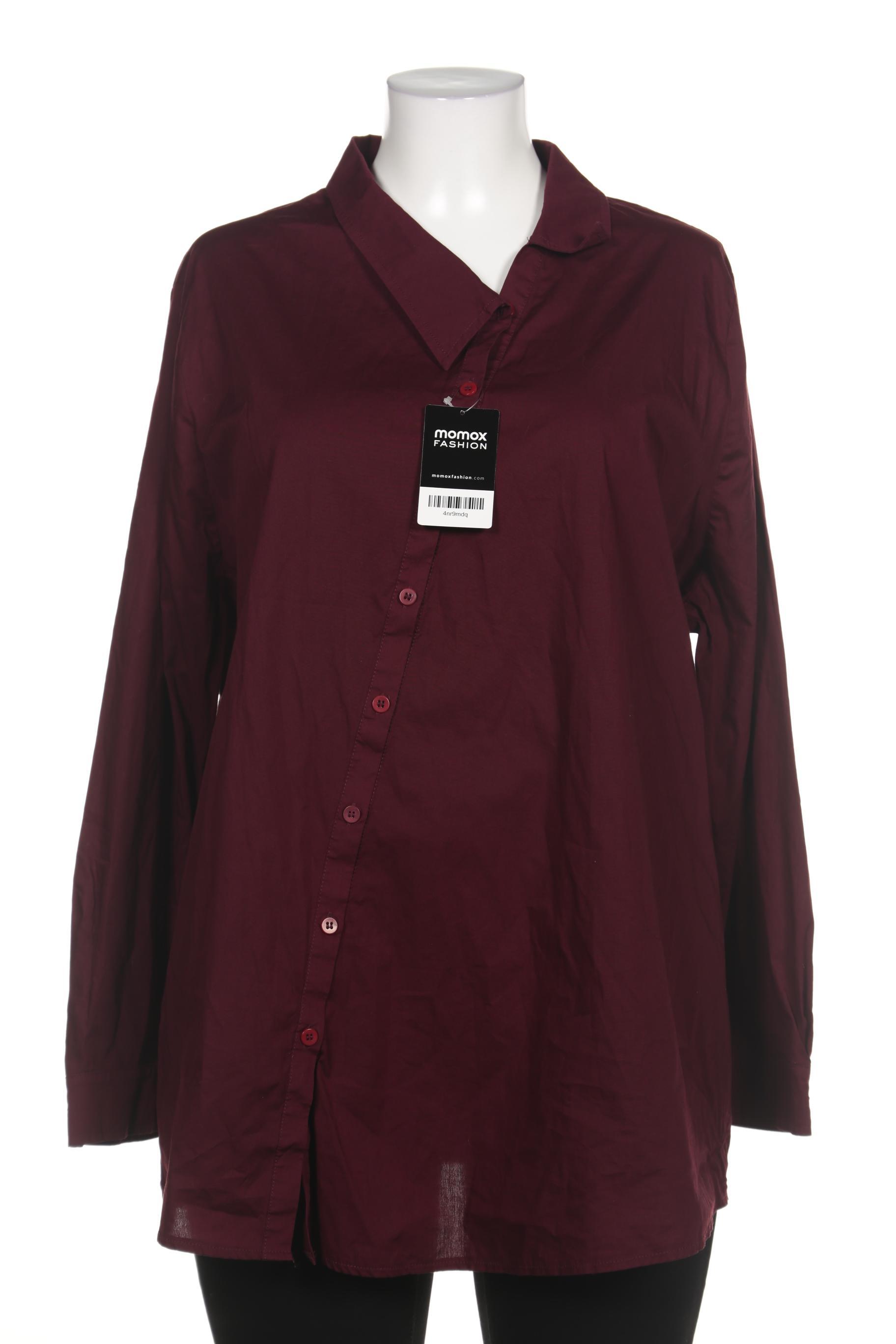 

Pure by Ulla Popken Damen Bluse, bordeaux, Gr. 50