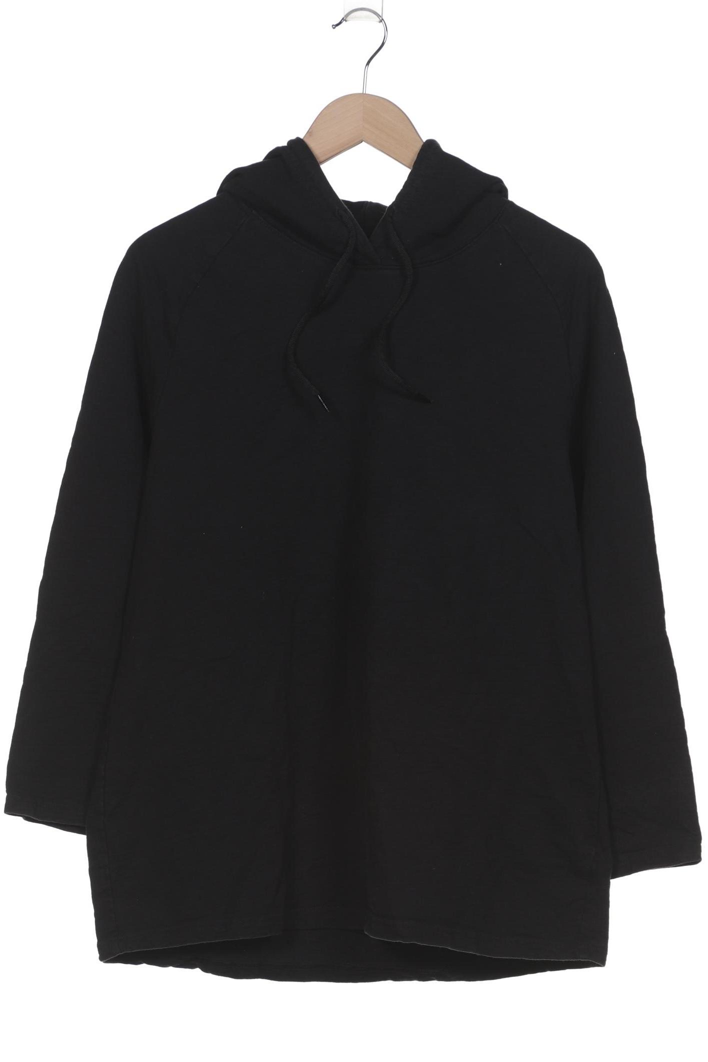 

Pure by Ulla Popken Damen Kapuzenpullover, schwarz, Gr. 42