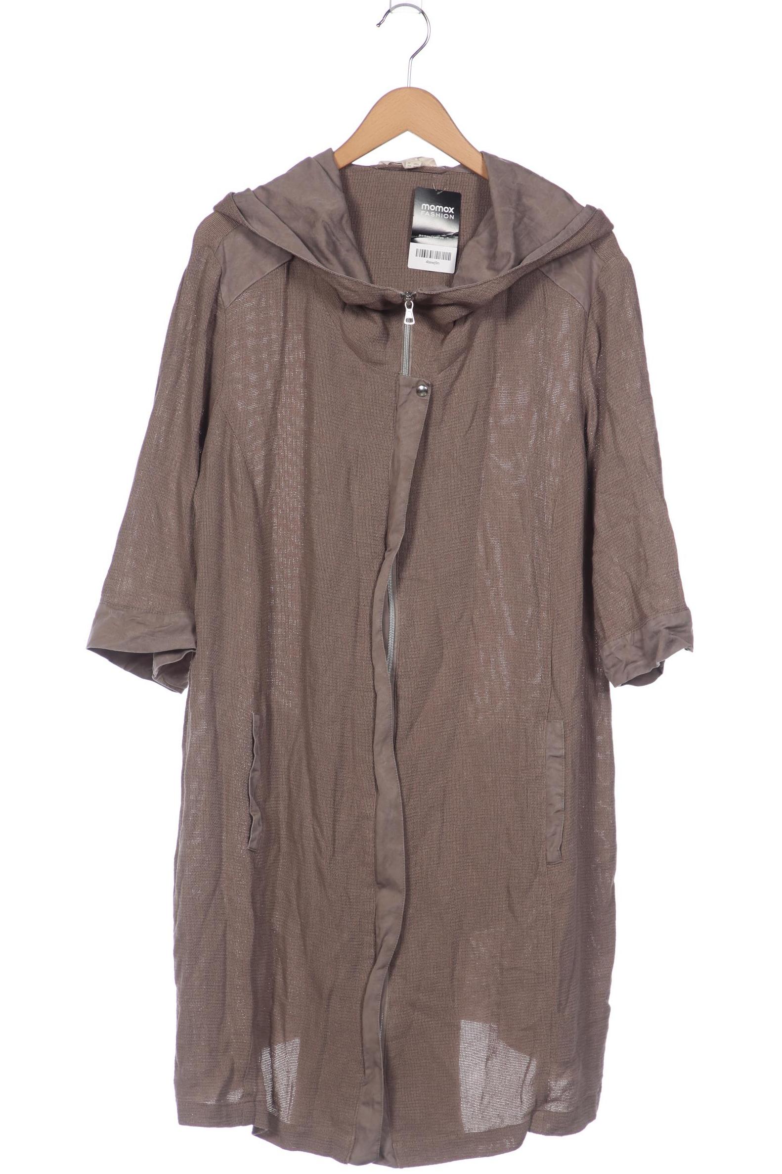 

Pure by Ulla Popken Damen Strickjacke, braun, Gr. 50