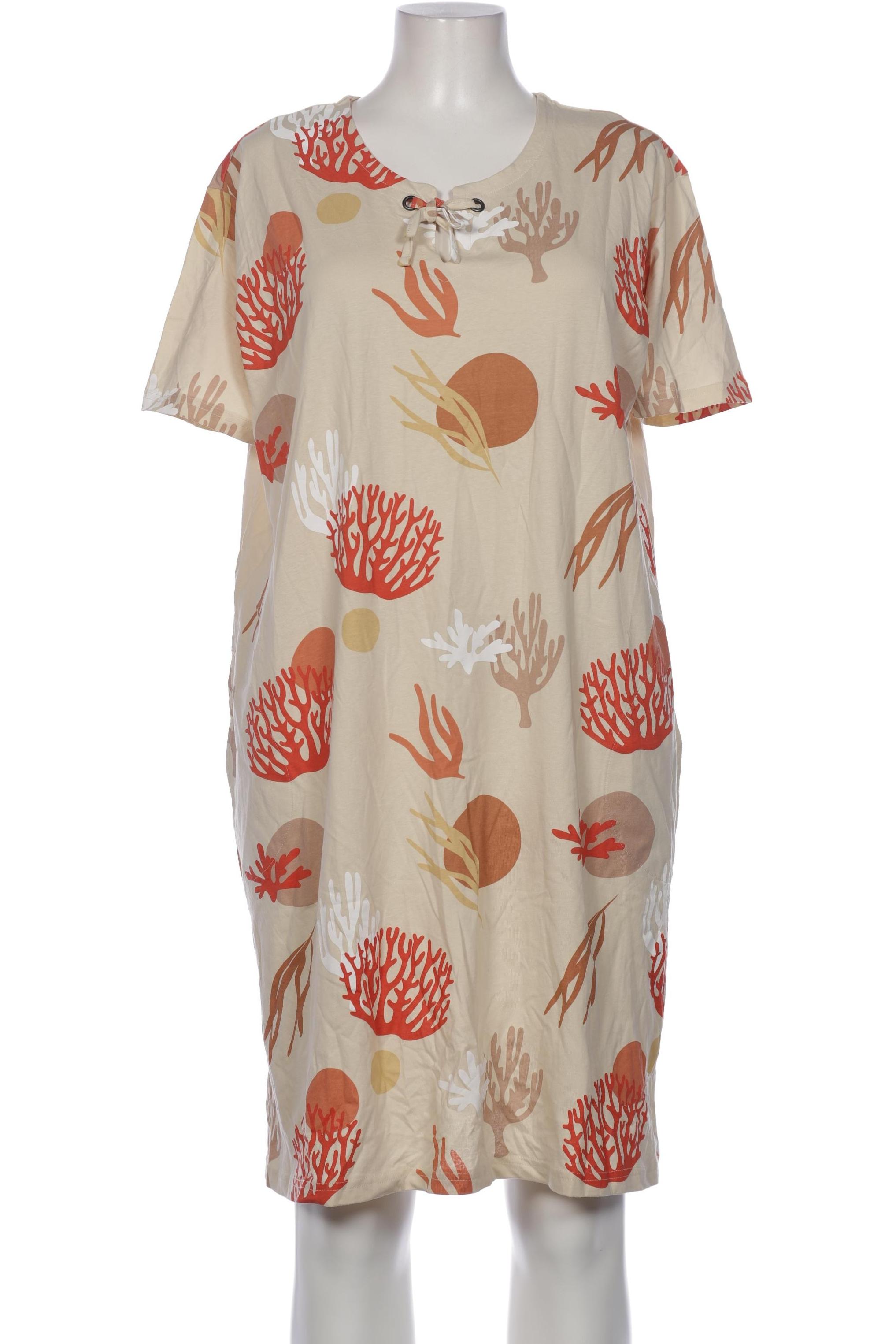

Pure by Ulla Popken Damen Kleid, beige, Gr. 46