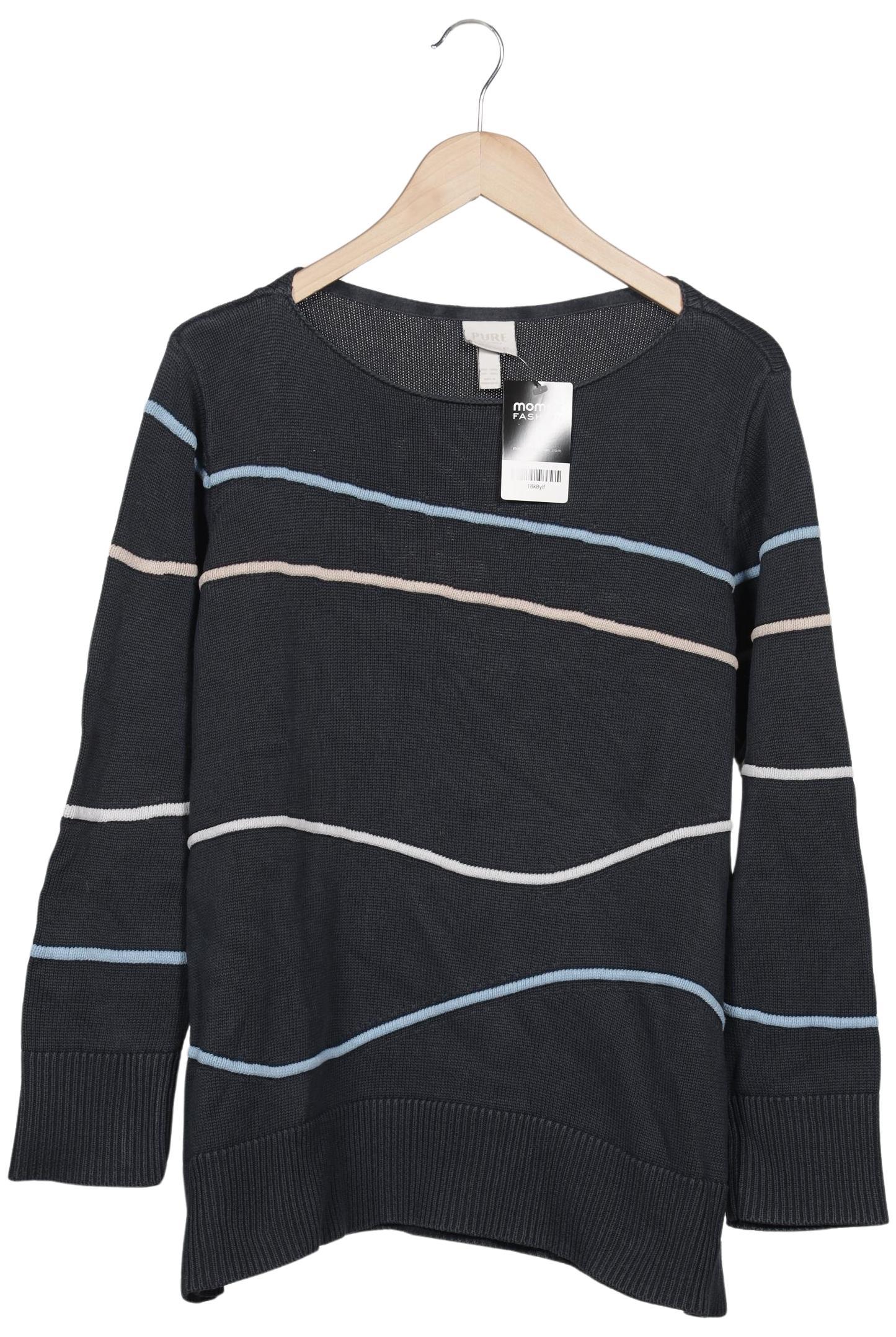 

Pure by Ulla Popken Damen Pullover, marineblau, Gr. 50