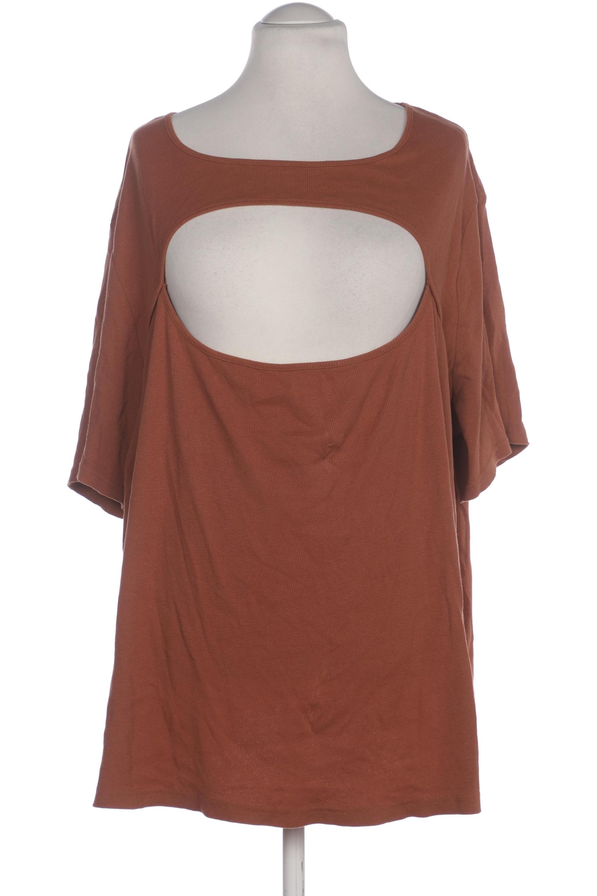 

Pure by Ulla Popken Damen T-Shirt, braun, Gr. 54