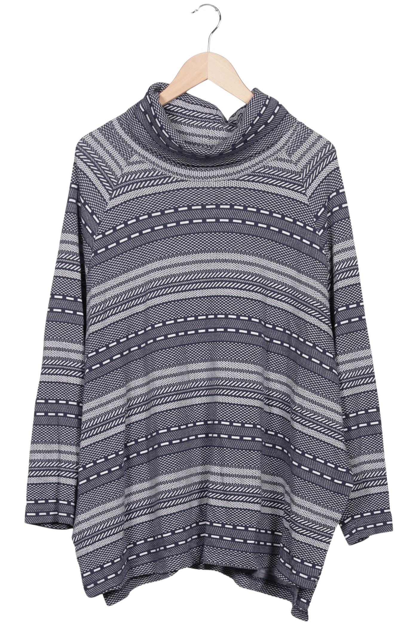 

Pure by Ulla Popken Damen Pullover, grau, Gr. 54