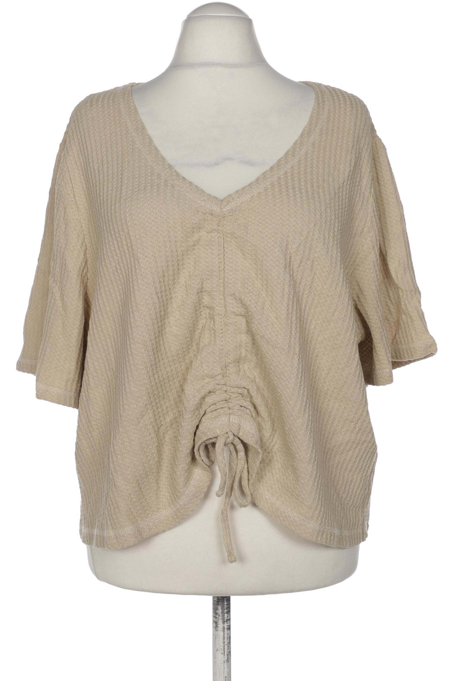 

Pure by Ulla Popken Damen T-Shirt, beige, Gr. 54