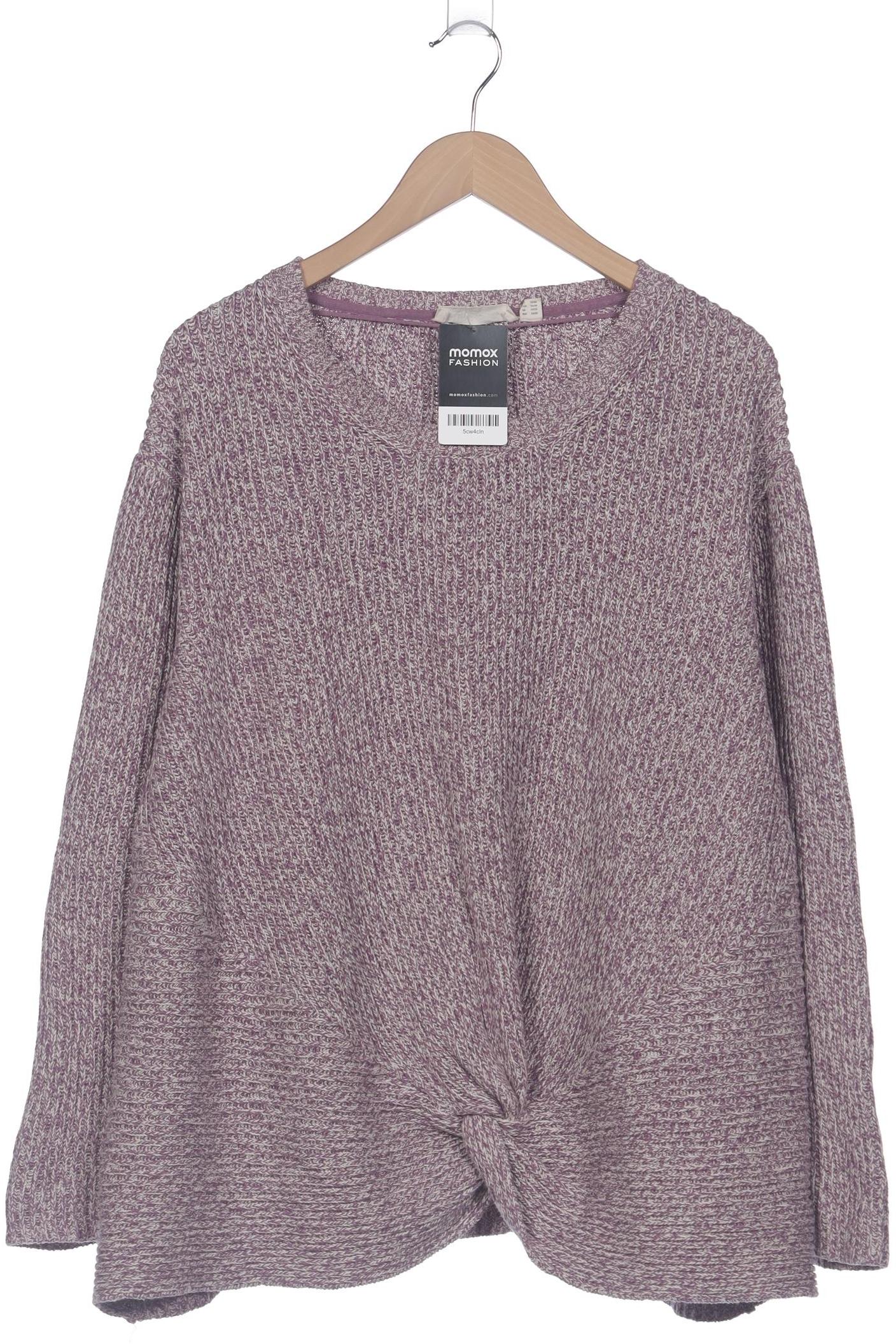 

Pure by Ulla Popken Damen Pullover, flieder, Gr. 50