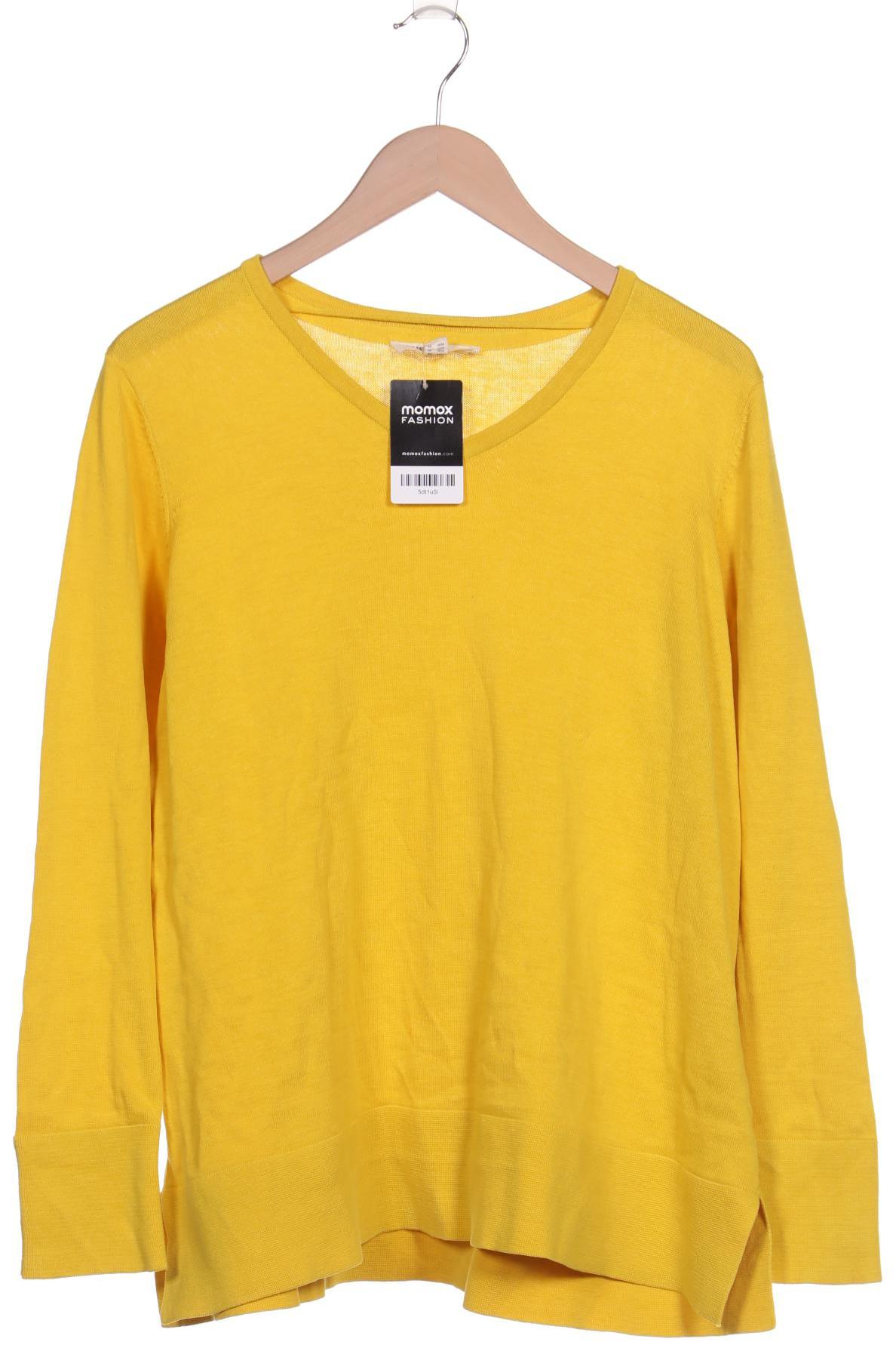 

Pure by Ulla Popken Damen Pullover, gelb, Gr. 46