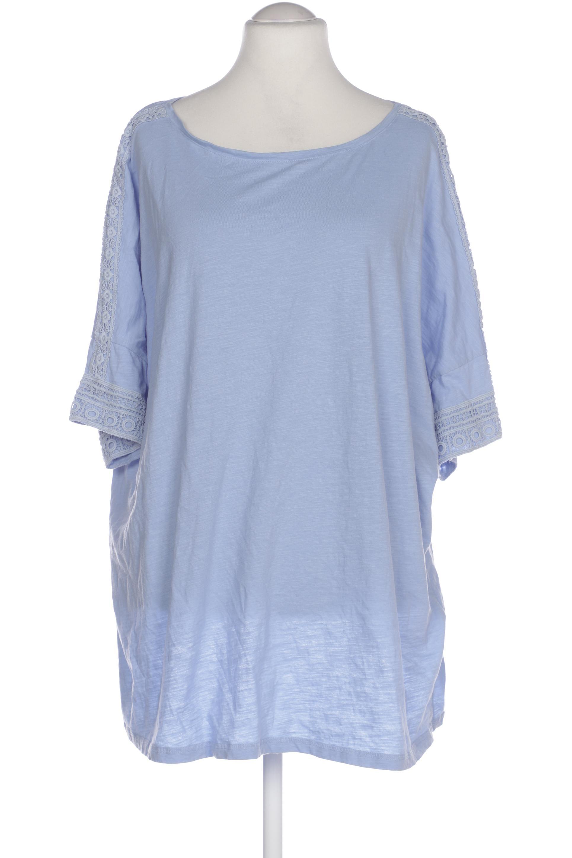 

Pure by Ulla Popken Damen T-Shirt, hellblau, Gr. 54