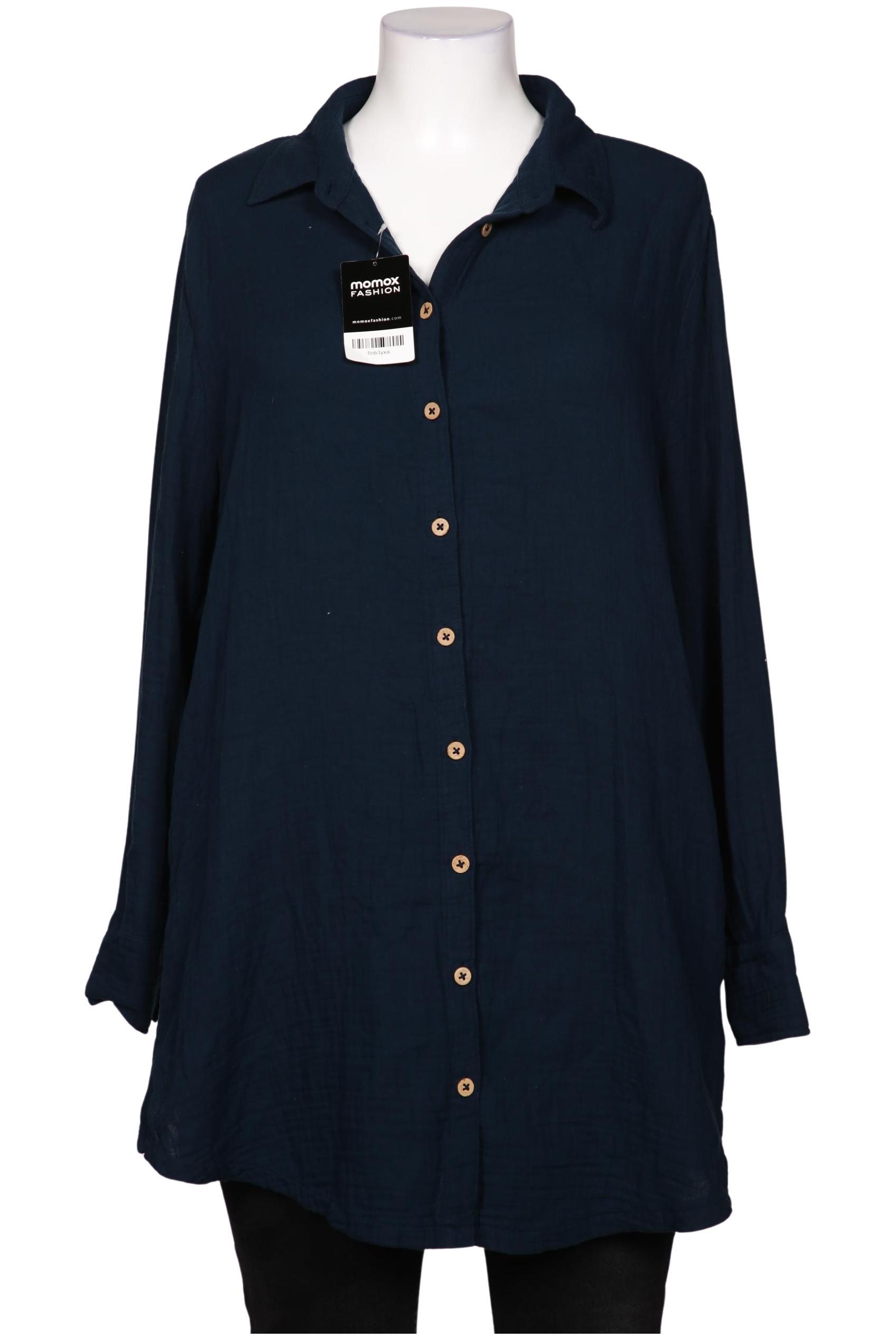 

Pure by Ulla Popken Damen Bluse, marineblau, Gr. 42