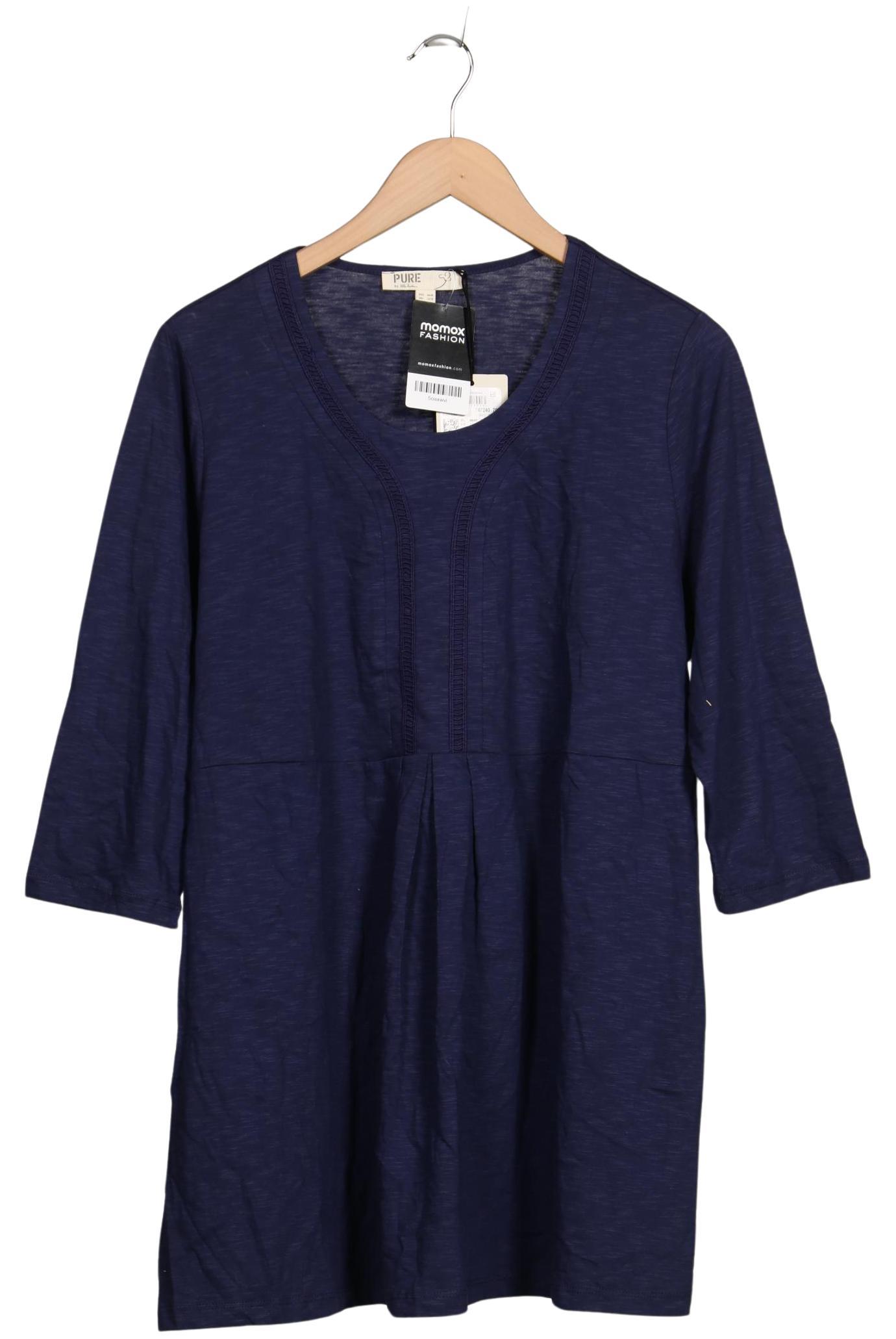 

Pure by Ulla Popken Damen T-Shirt, marineblau, Gr. 46