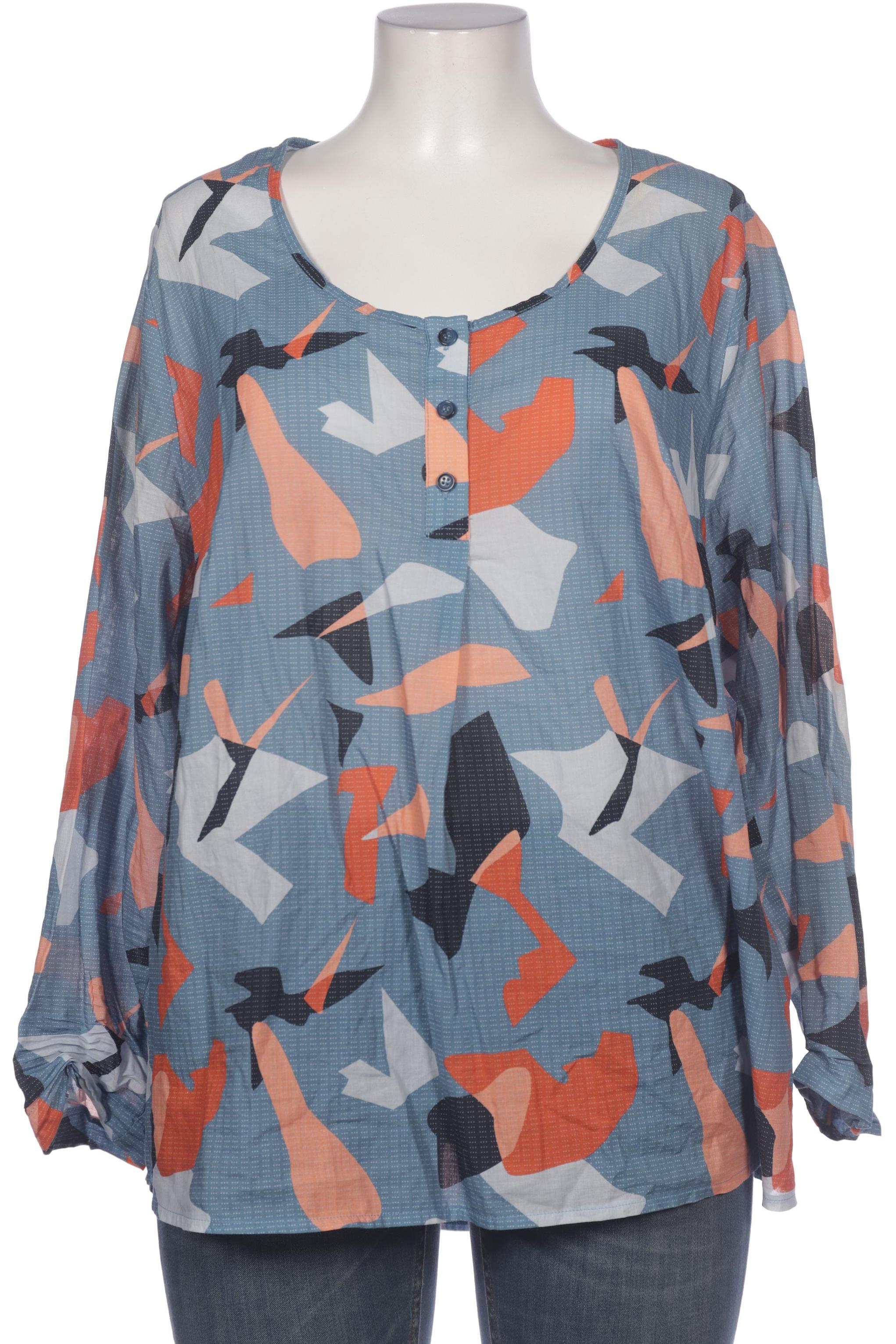 

Pure by Ulla Popken Damen Bluse, blau, Gr. 50