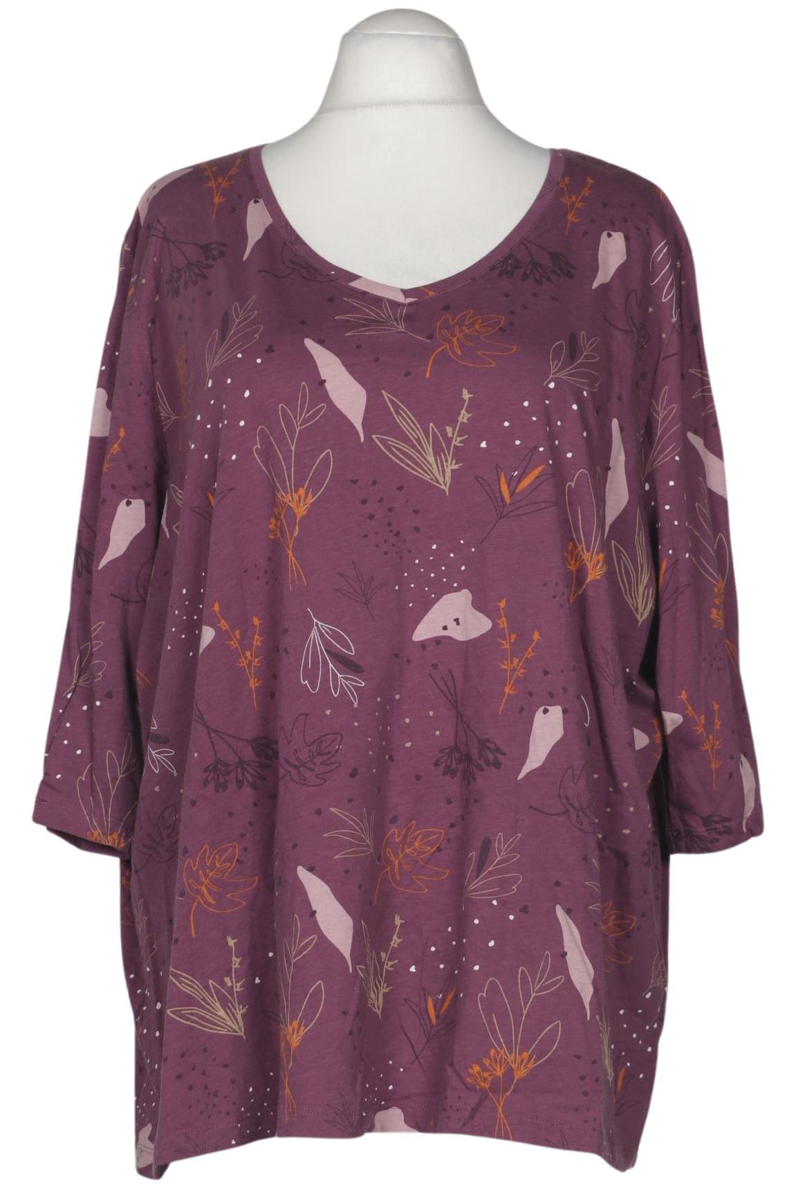 

Pure by Ulla Popken Damen T-Shirt, pink, Gr. 54