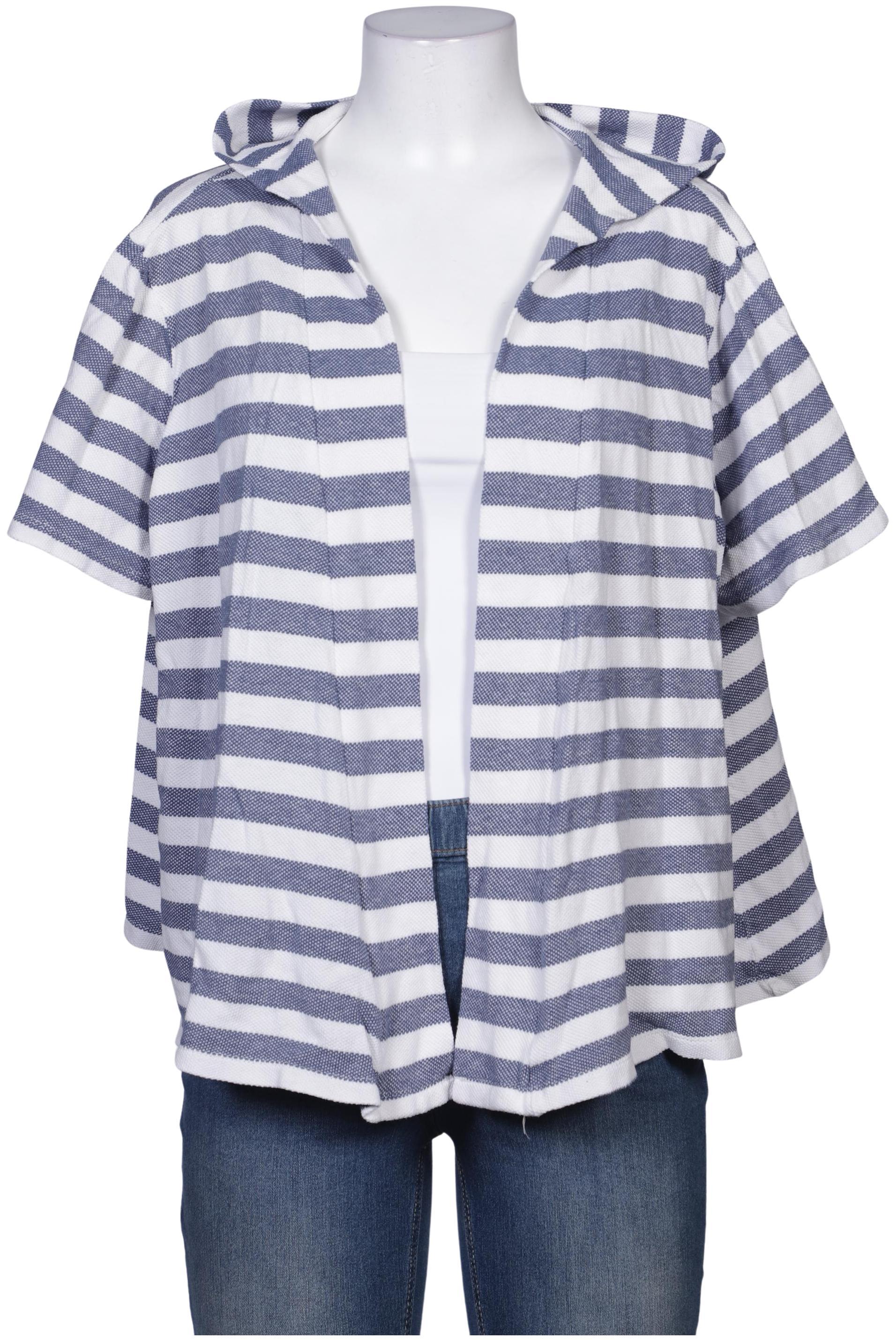 

Pure by Ulla Popken Damen Strickjacke, blau, Gr. 48