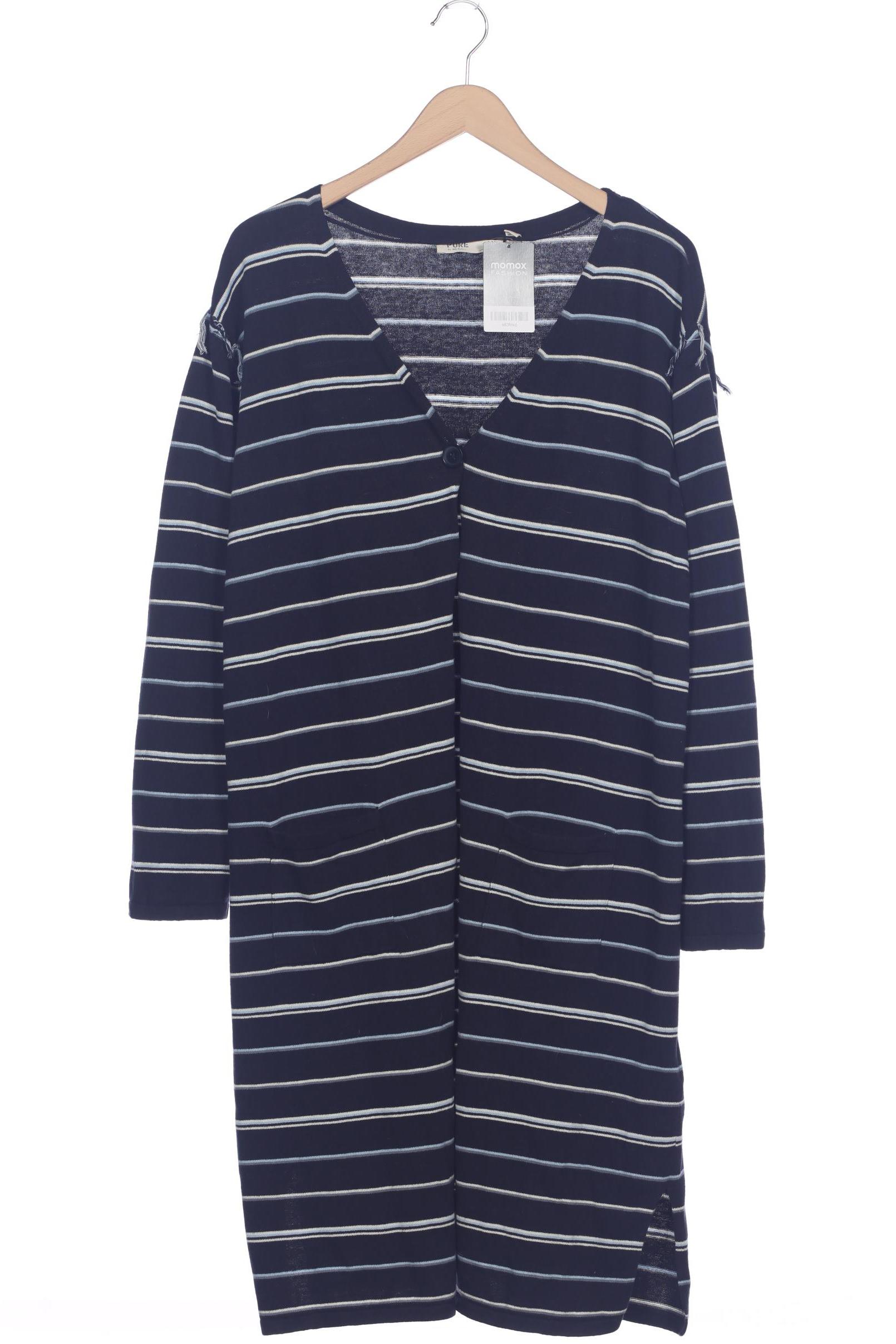 

Pure by Ulla Popken Damen Strickjacke, marineblau, Gr. 46
