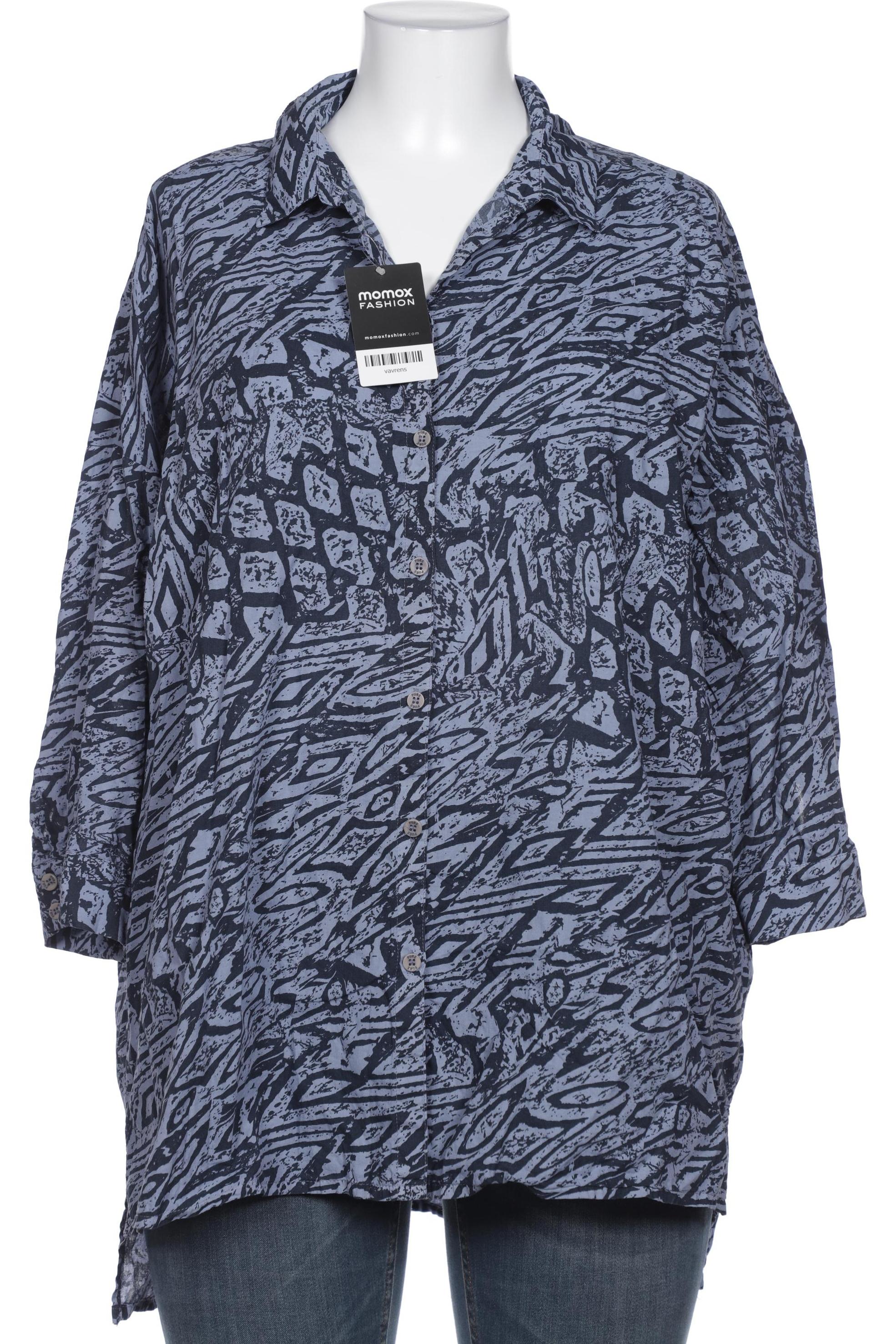 

Pure by Ulla Popken Damen Bluse, marineblau