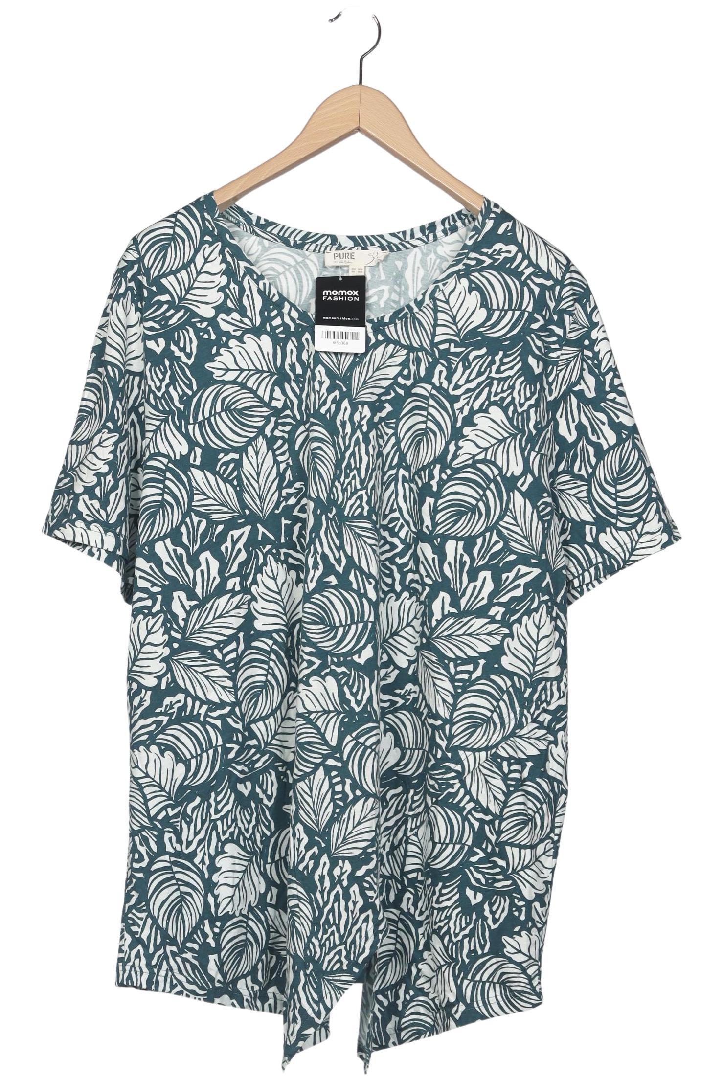 

Pure by Ulla Popken Damen T-Shirt, grün, Gr. 50