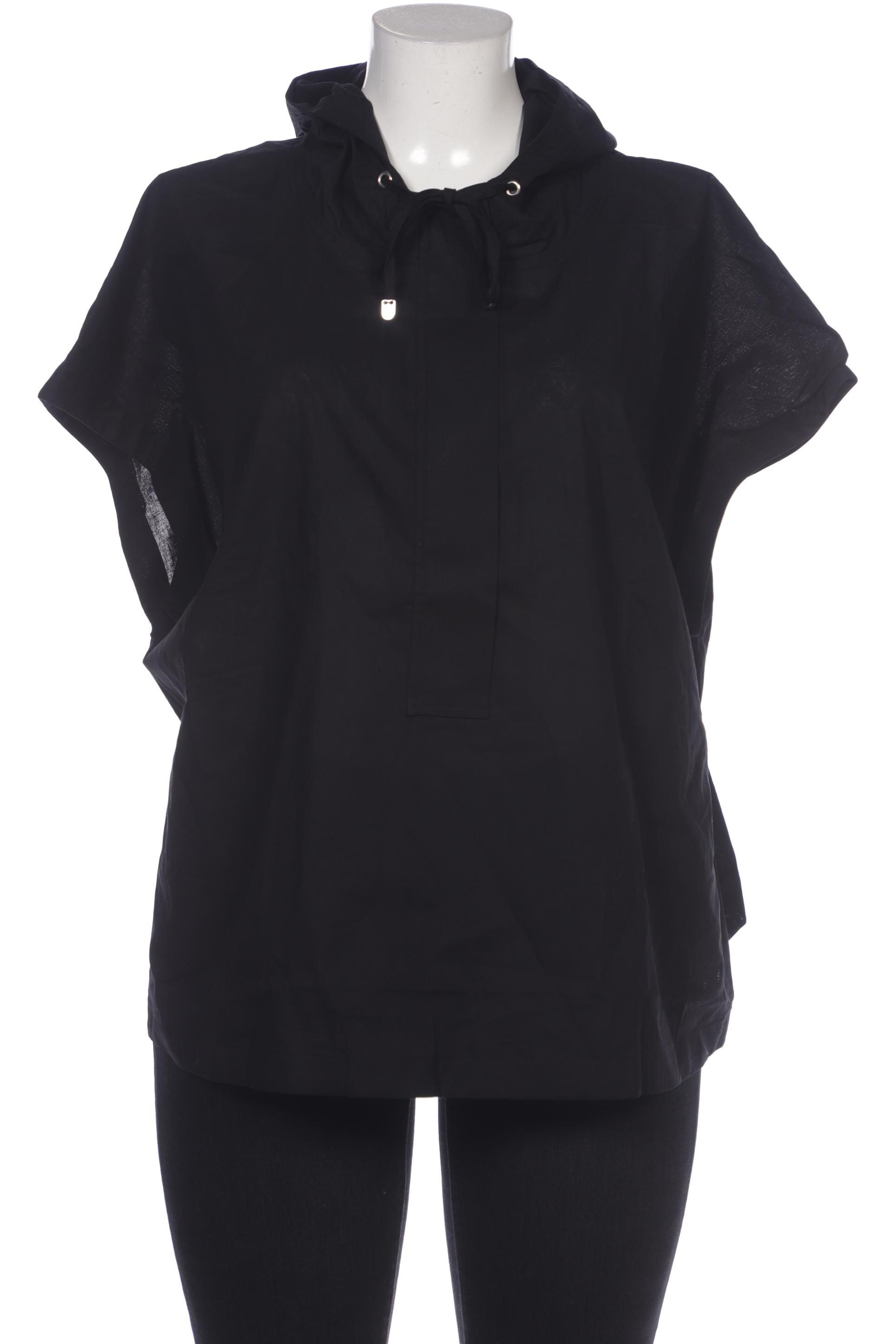 

Pure by Ulla Popken Damen Kapuzenpullover, schwarz, Gr. 50
