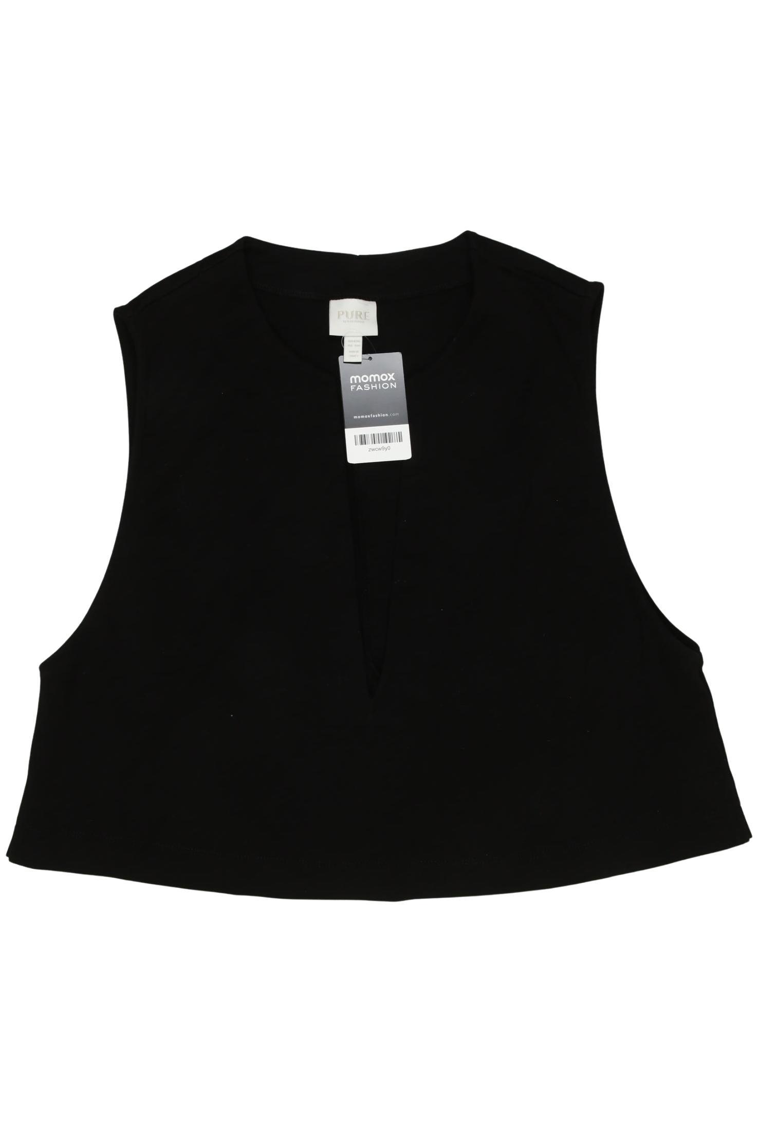 

Pure by Ulla Popken Damen Top, schwarz, Gr. 42