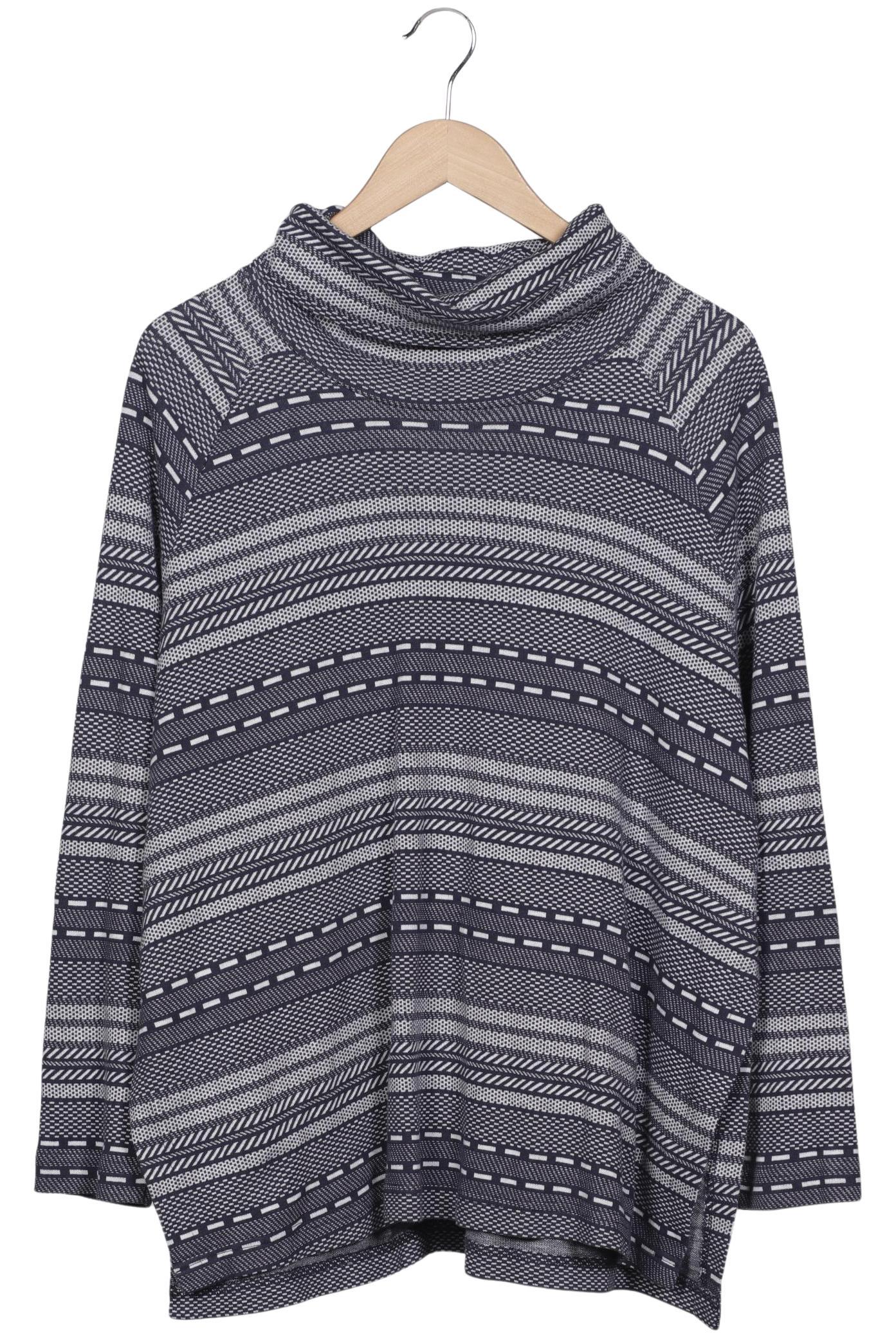 

Pure by Ulla Popken Damen Pullover, grau, Gr. 46