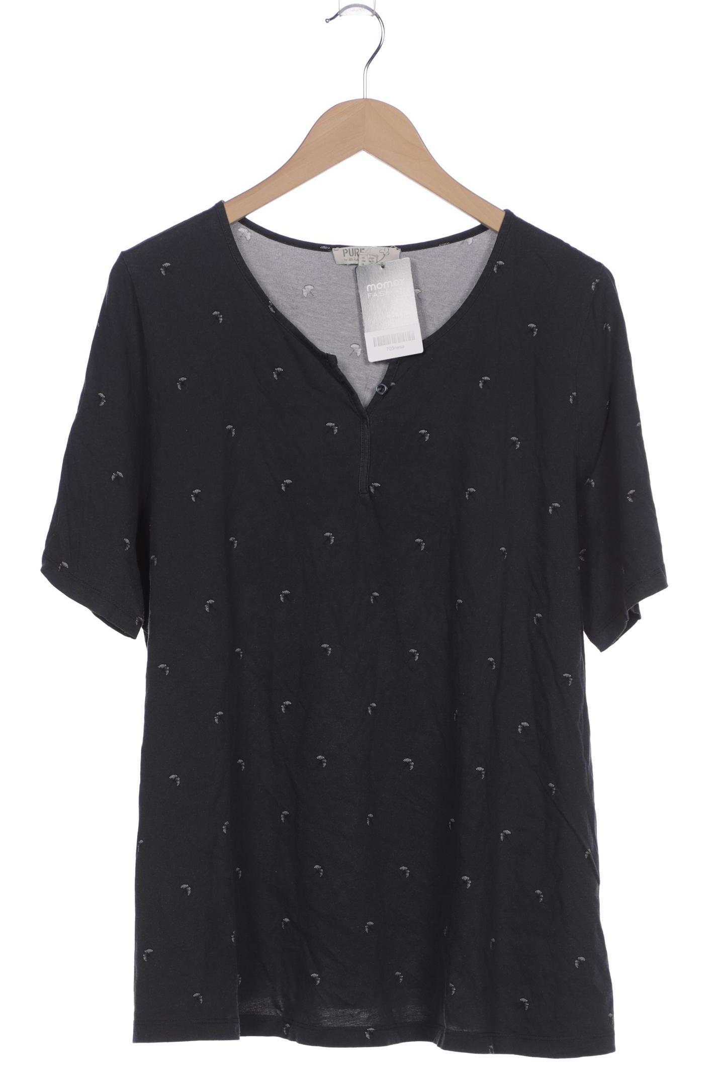 

Pure by Ulla Popken Damen T-Shirt, grau, Gr. 50