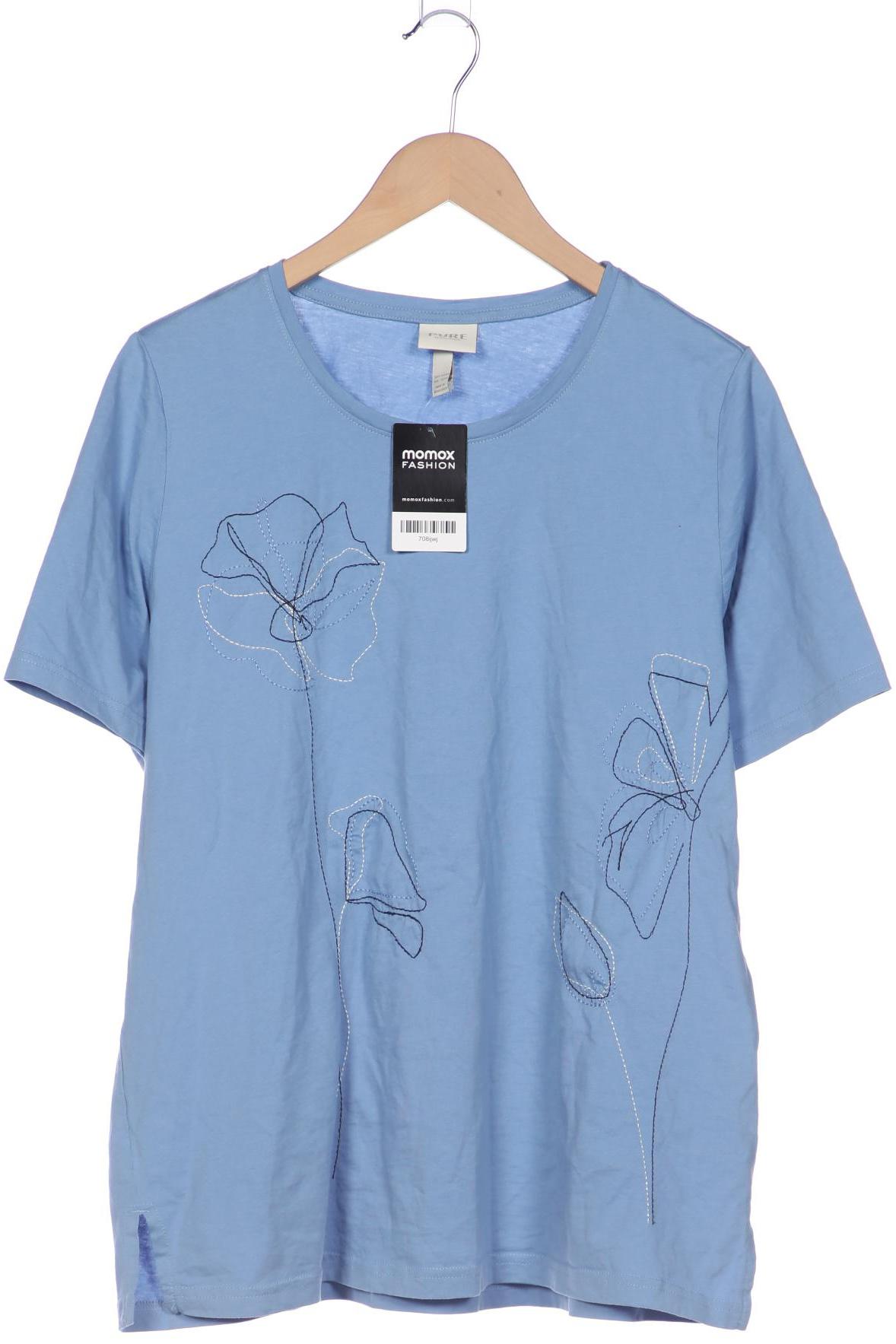 

Pure by Ulla Popken Damen T-Shirt, blau, Gr. 42