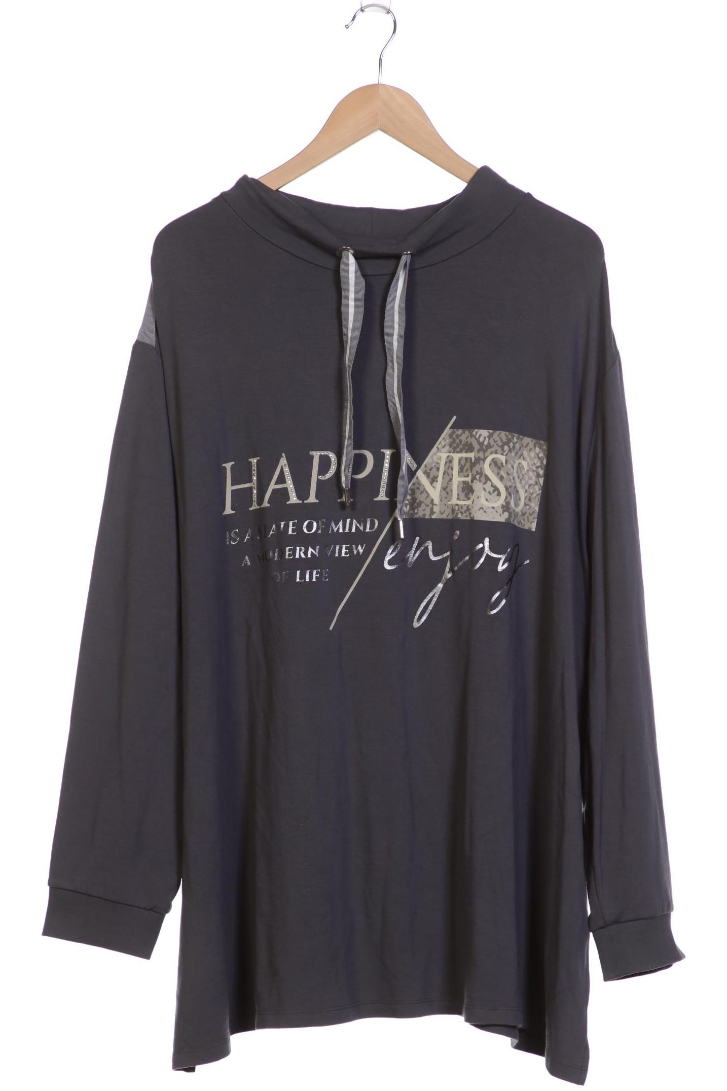 

Pure by Ulla Popken Damen Sweatshirt, grau, Gr. 54