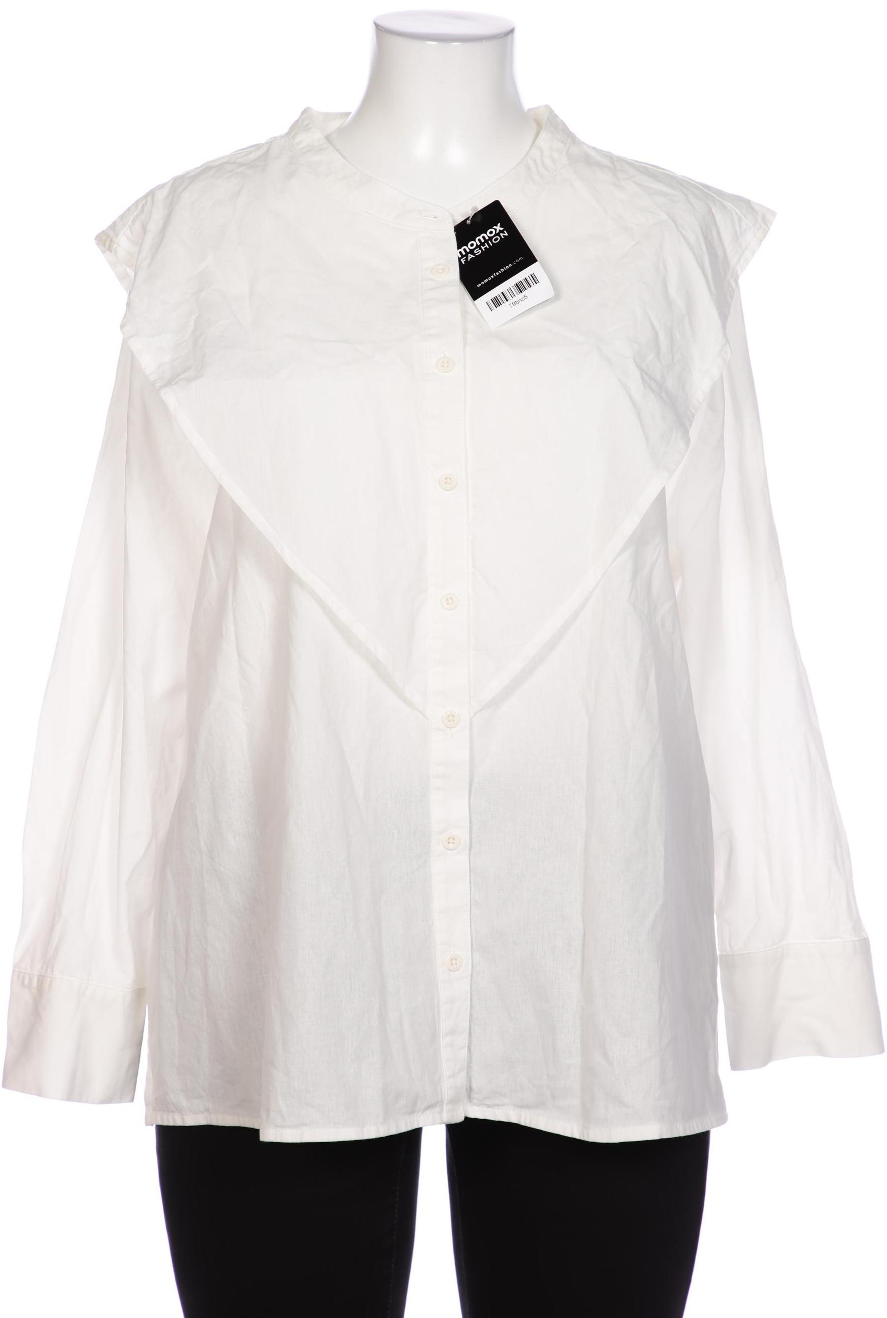 

Pure by Ulla Popken Damen Bluse, weiß, Gr. 50
