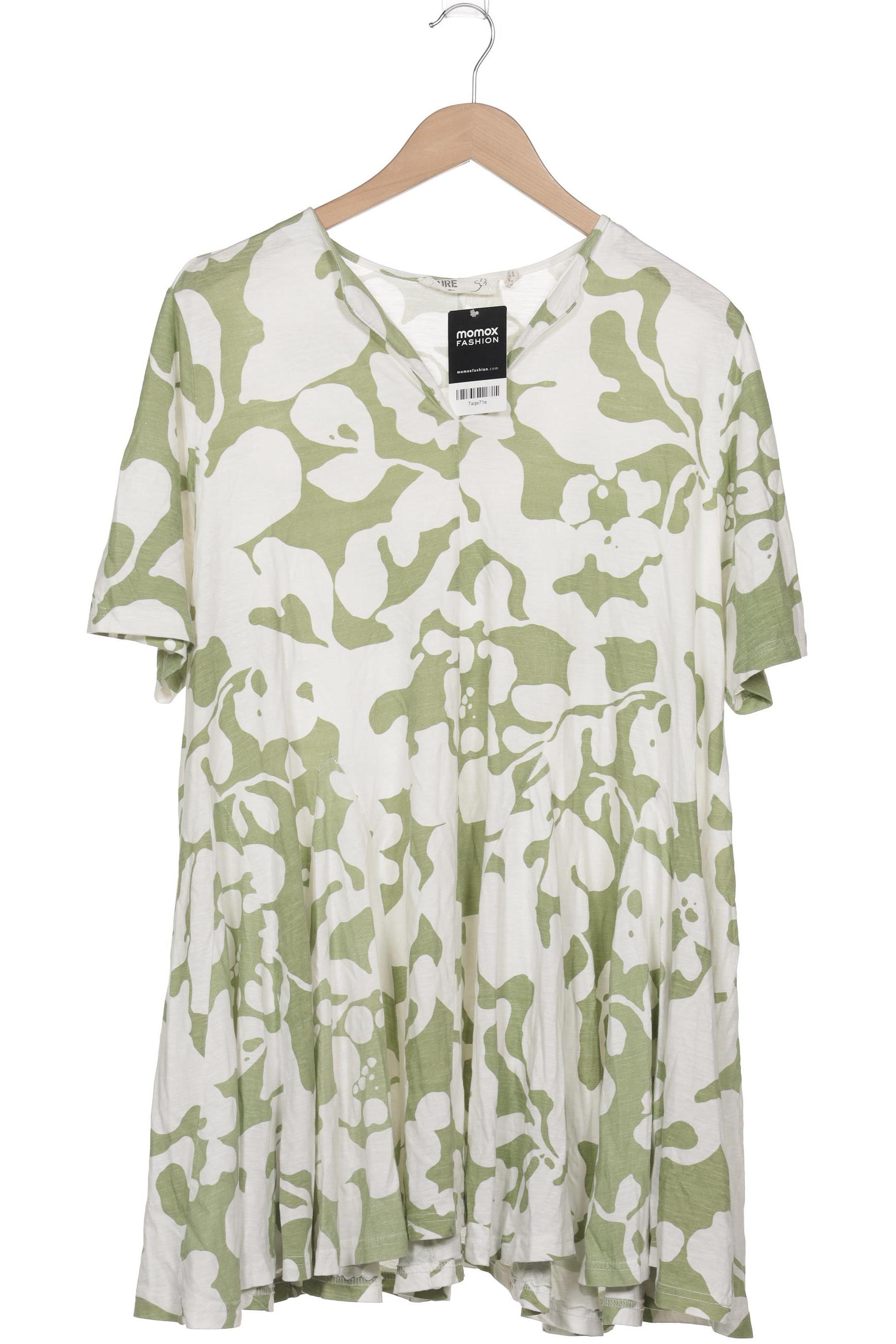 

Pure by Ulla Popken Damen T-Shirt, grün, Gr. 46