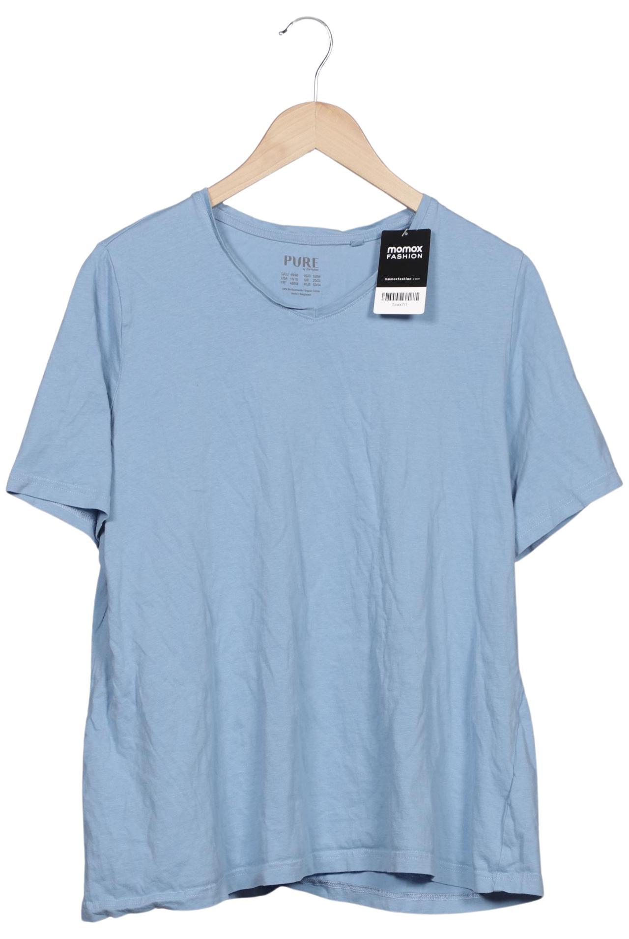 

Pure by Ulla Popken Damen T-Shirt, blau, Gr. 46