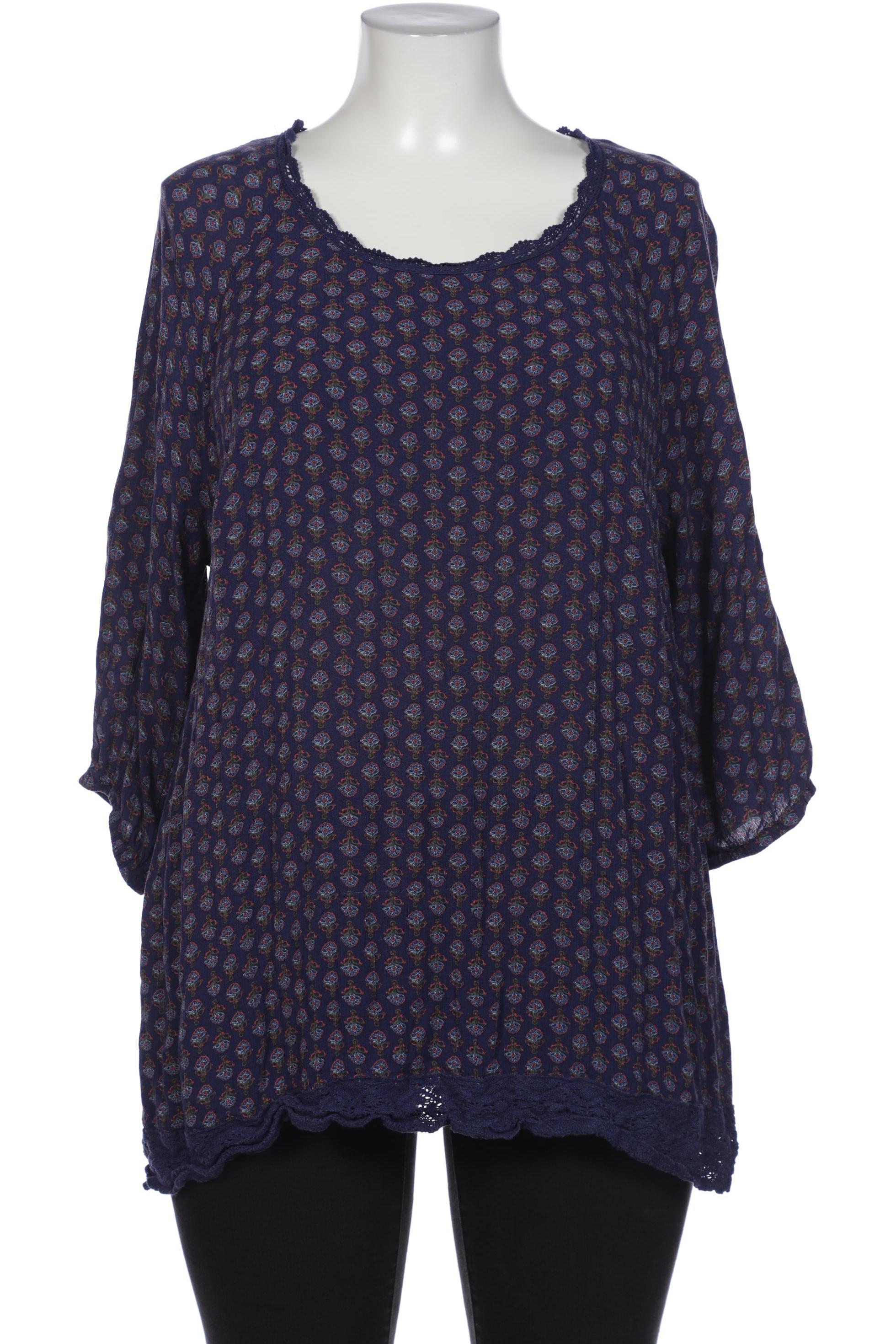 

Pure by Ulla Popken Damen Bluse, marineblau